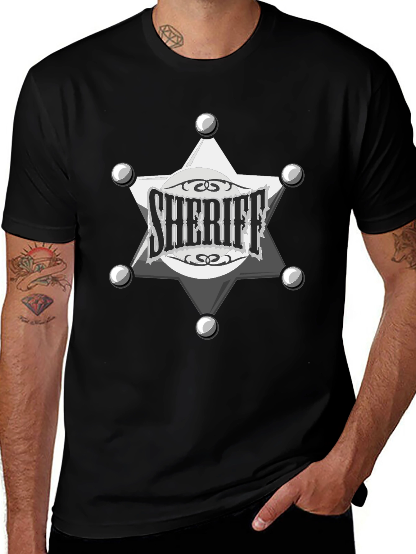 Sheriff Badge T-Shirt