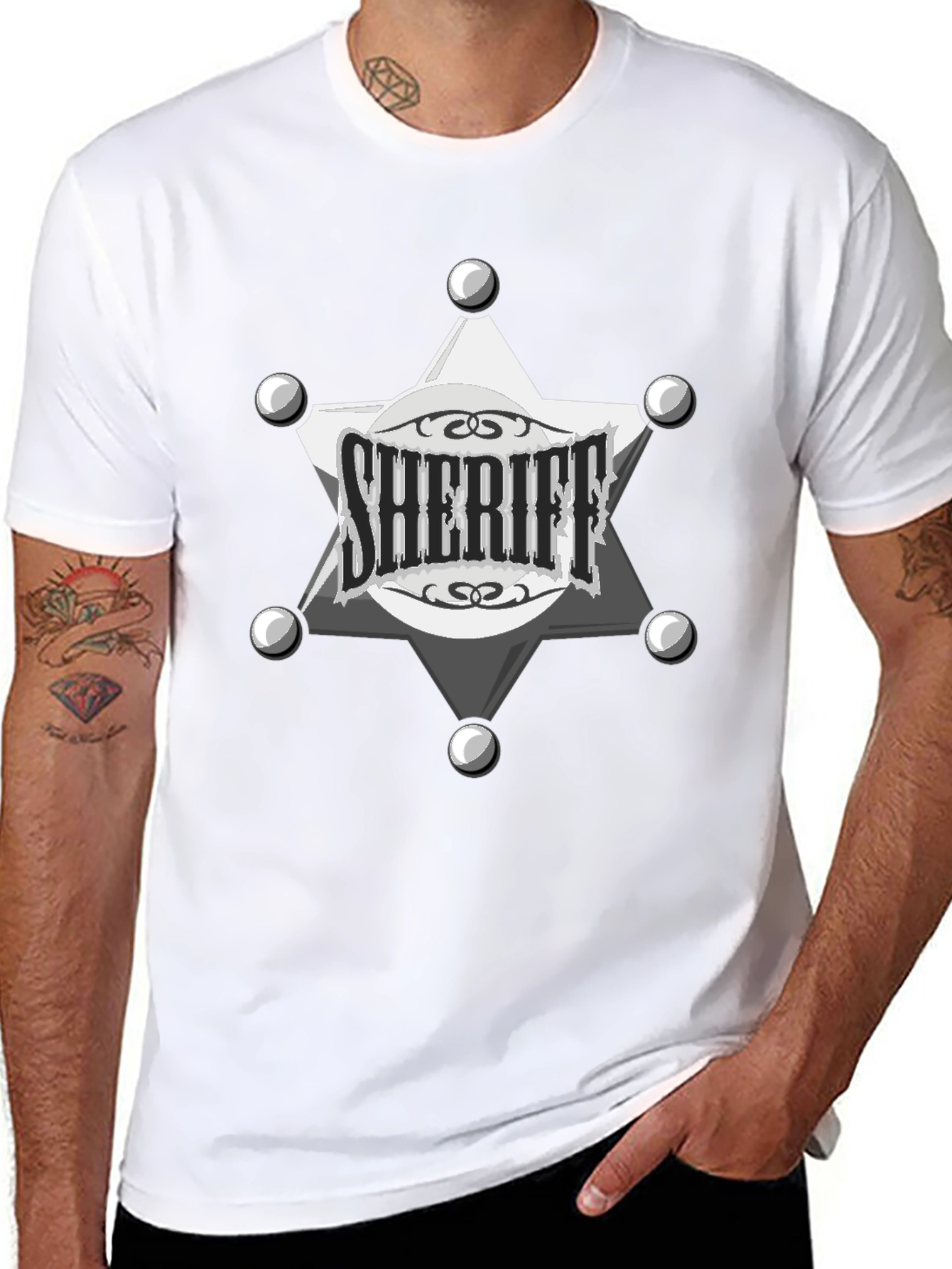 Sheriff Badge T-Shirt