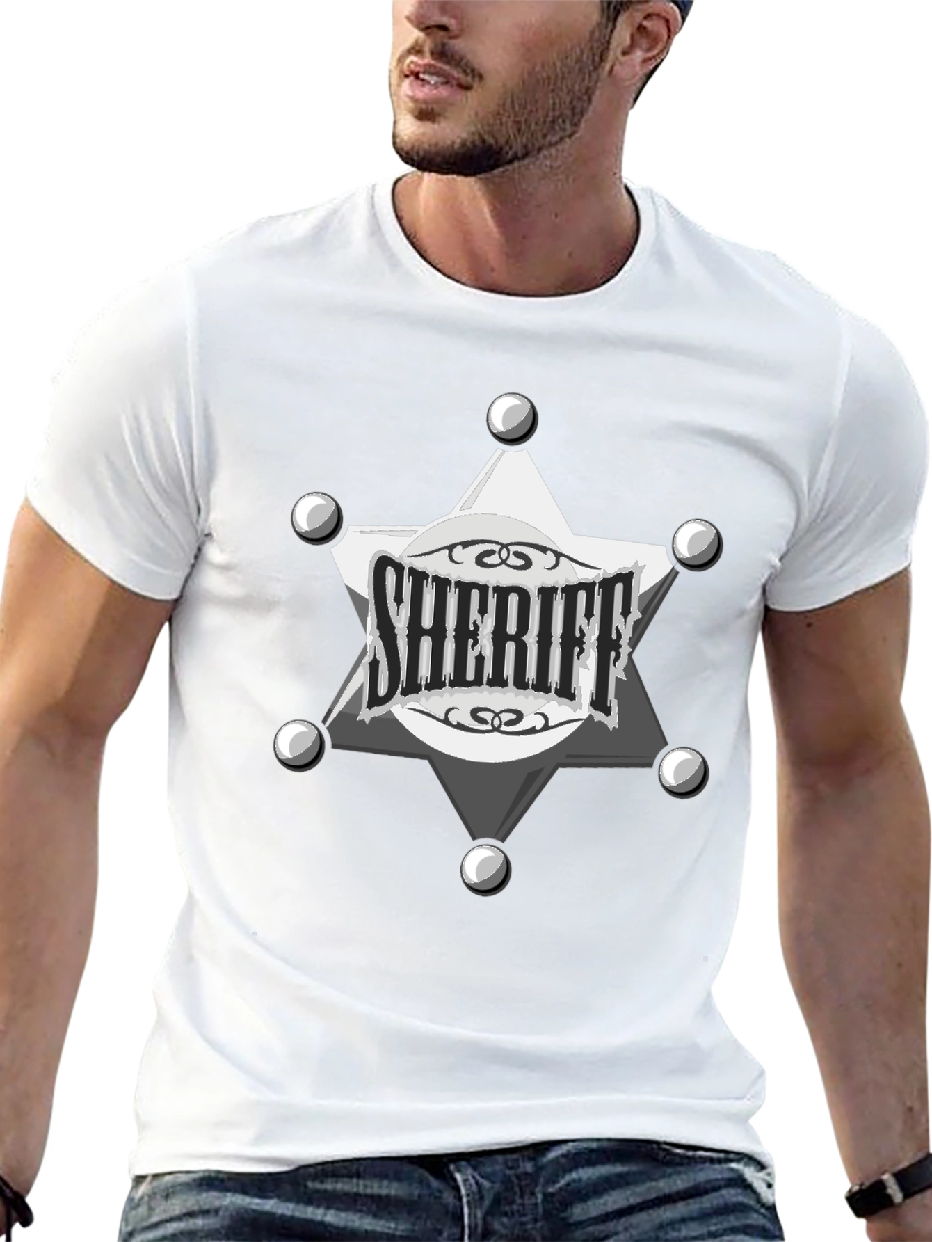 Sheriff Badge T-Shirt