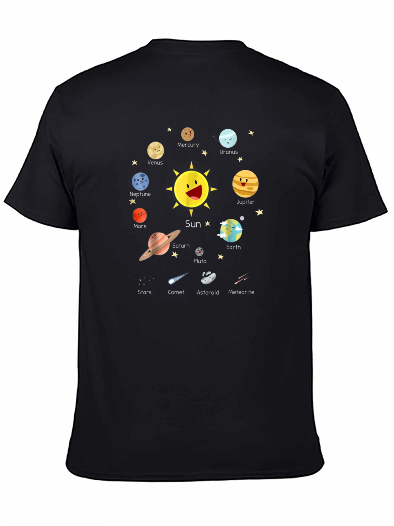 Planets Solar System T-Shirt Science Astronomy Tee