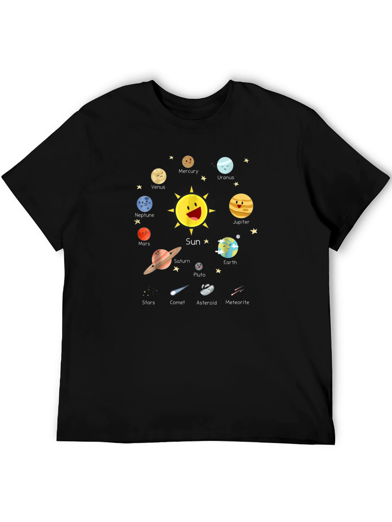 Planets Solar System T-Shirt Science Astronomy Tee