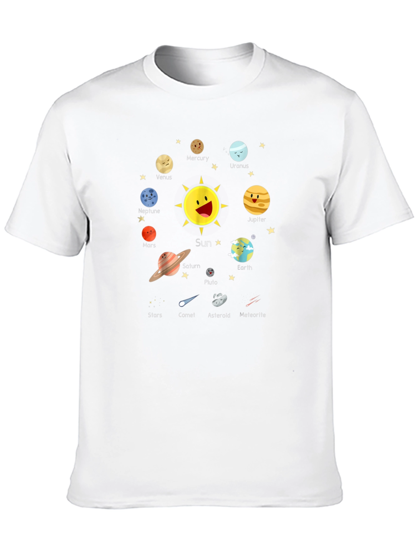 Planets Solar System T-Shirt Science Astronomy Tee