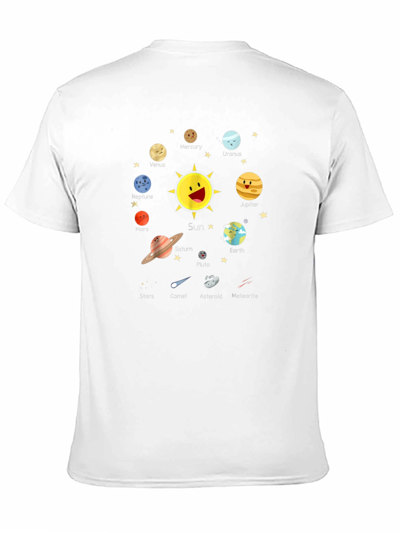 Planets Solar System T-Shirt Science Astronomy Tee