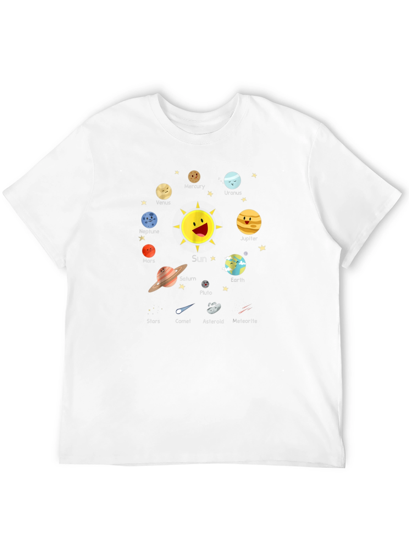 Planets Solar System T-Shirt Science Astronomy Tee