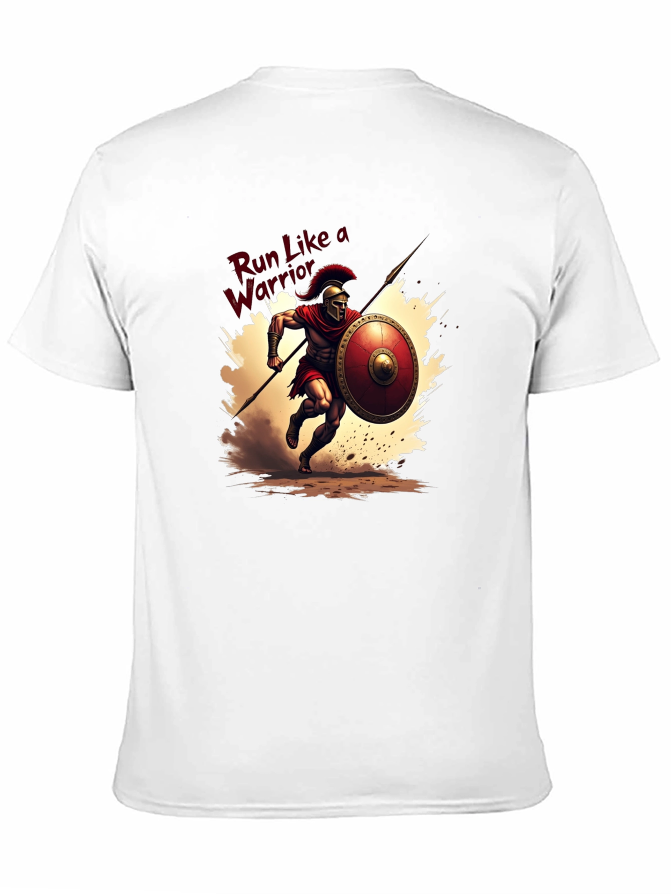 Run Like a Warrior Graphic Tee