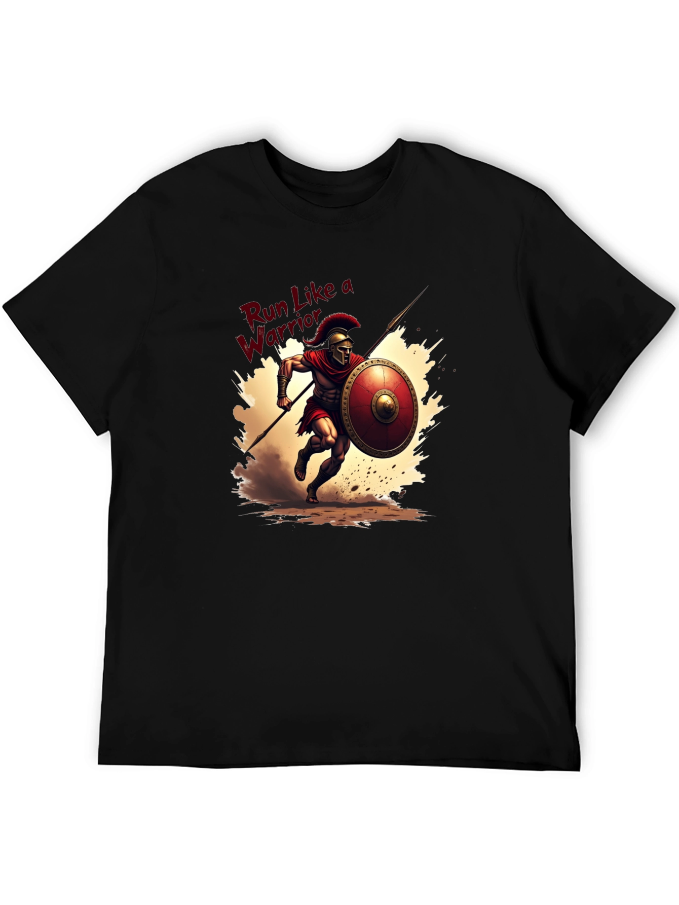 Run Like a Warrior Graphic Tee