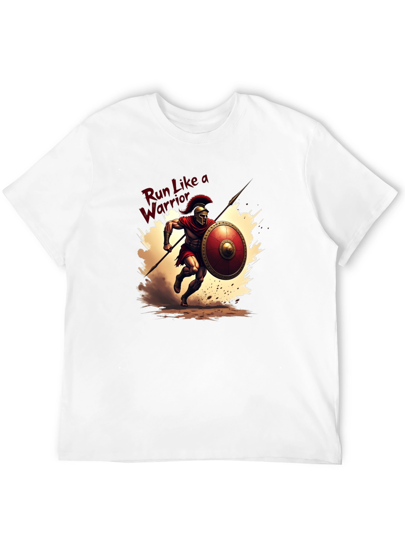 Run Like a Warrior Graphic Tee