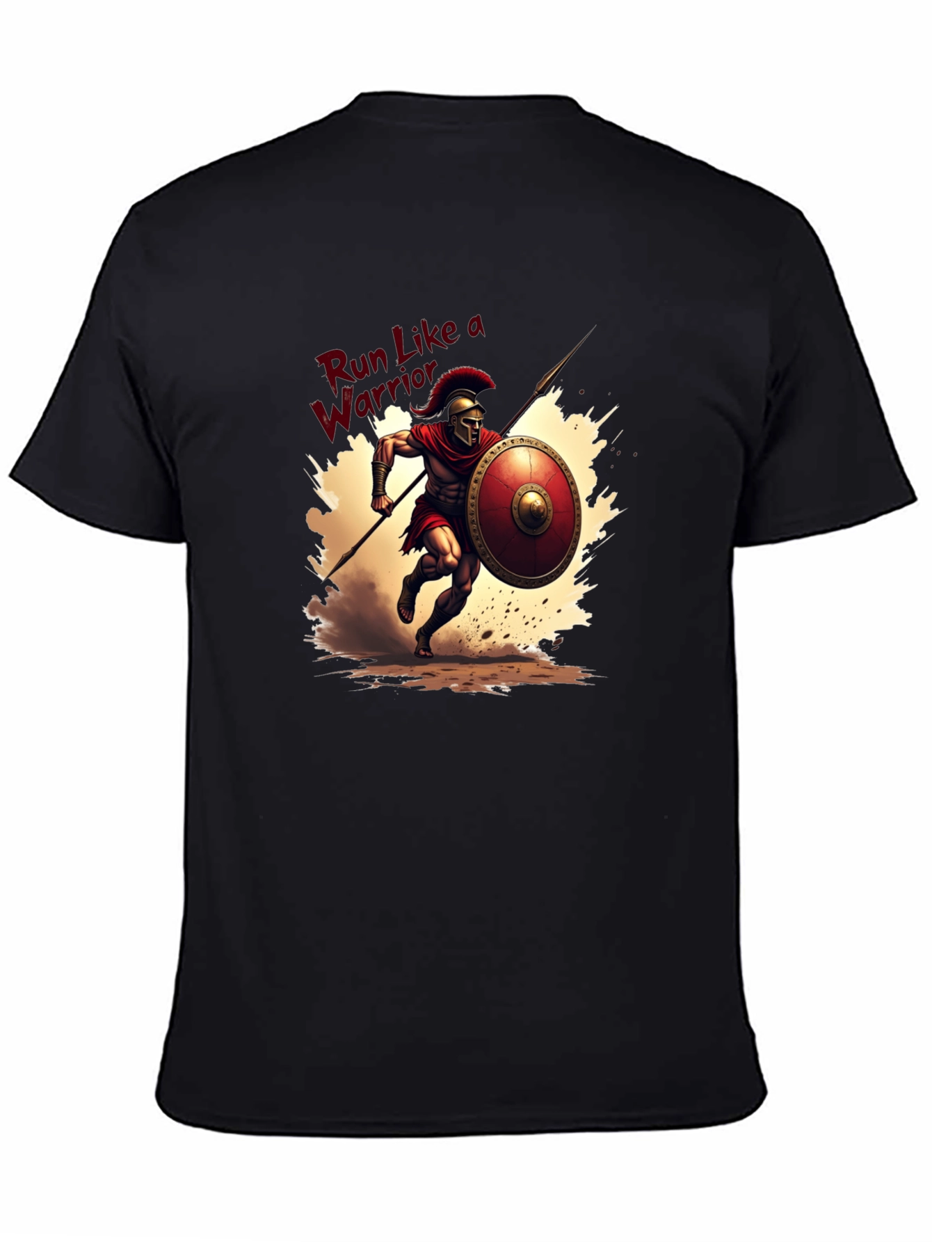 Run Like a Warrior Graphic Tee