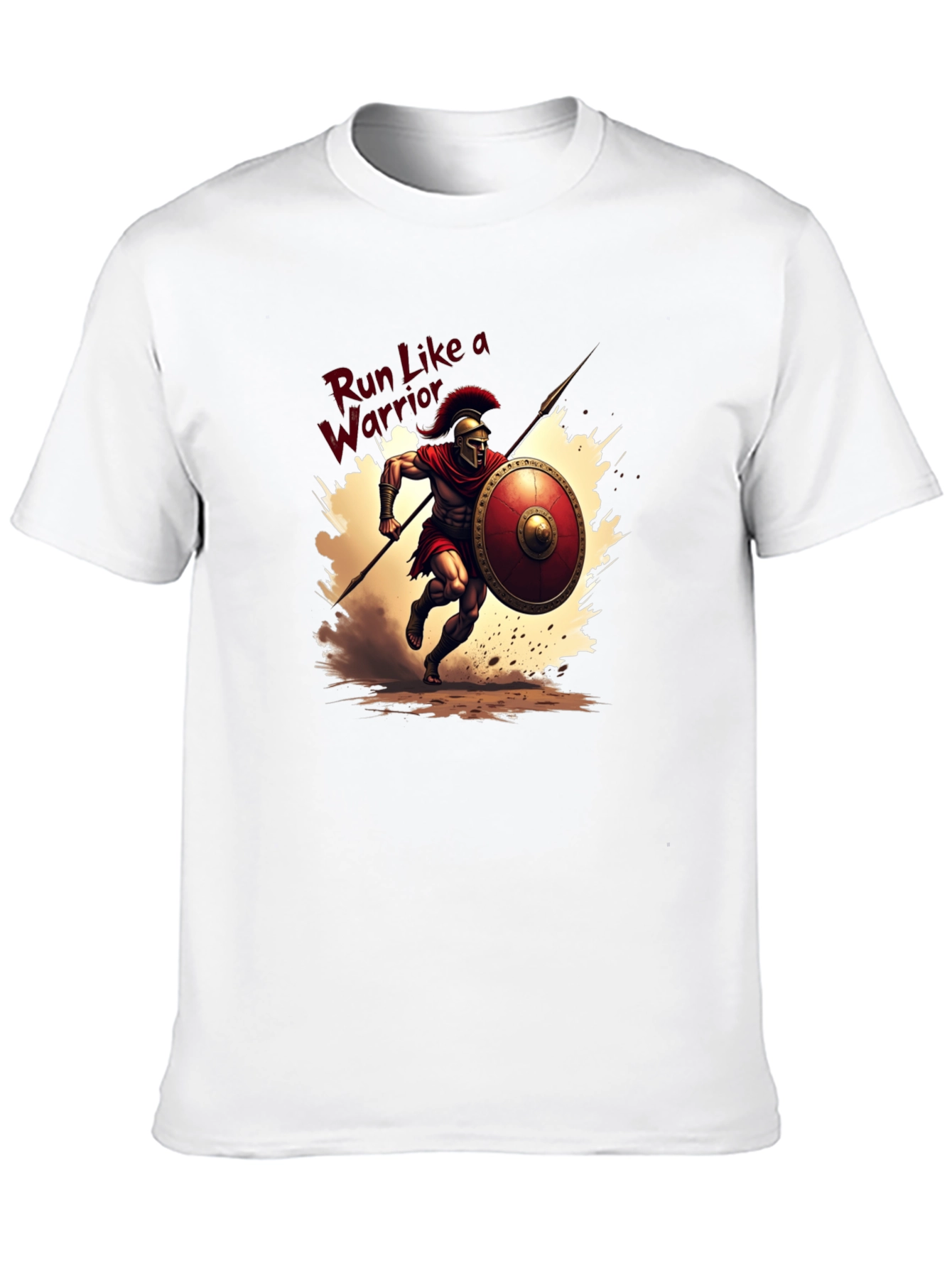 Run Like a Warrior Graphic Tee