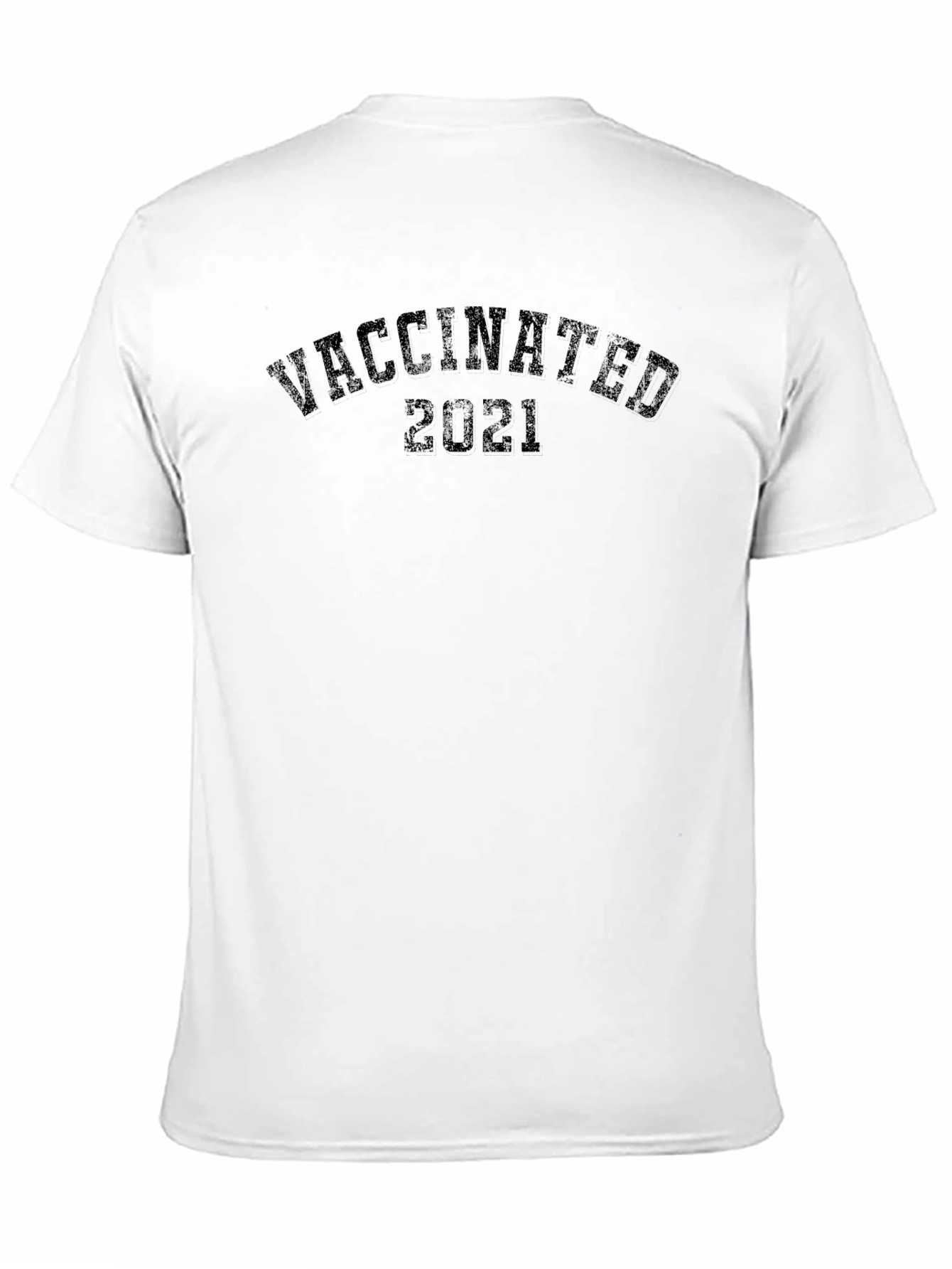 Vaccinated 2021 Black T-Shirt