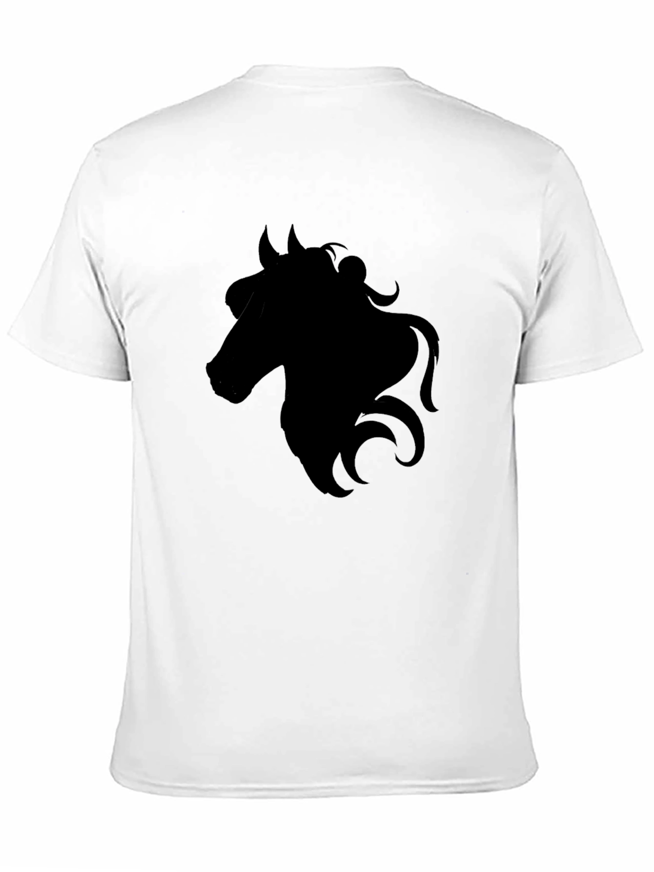 Horse Graphic Tee - Mens Black T-Shirt
