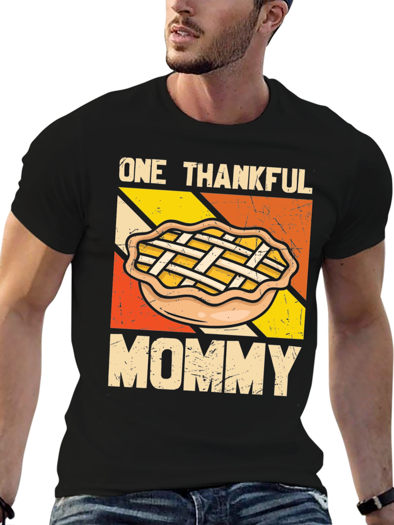 One Thankful Mommy Thanksgiving T-Shirt