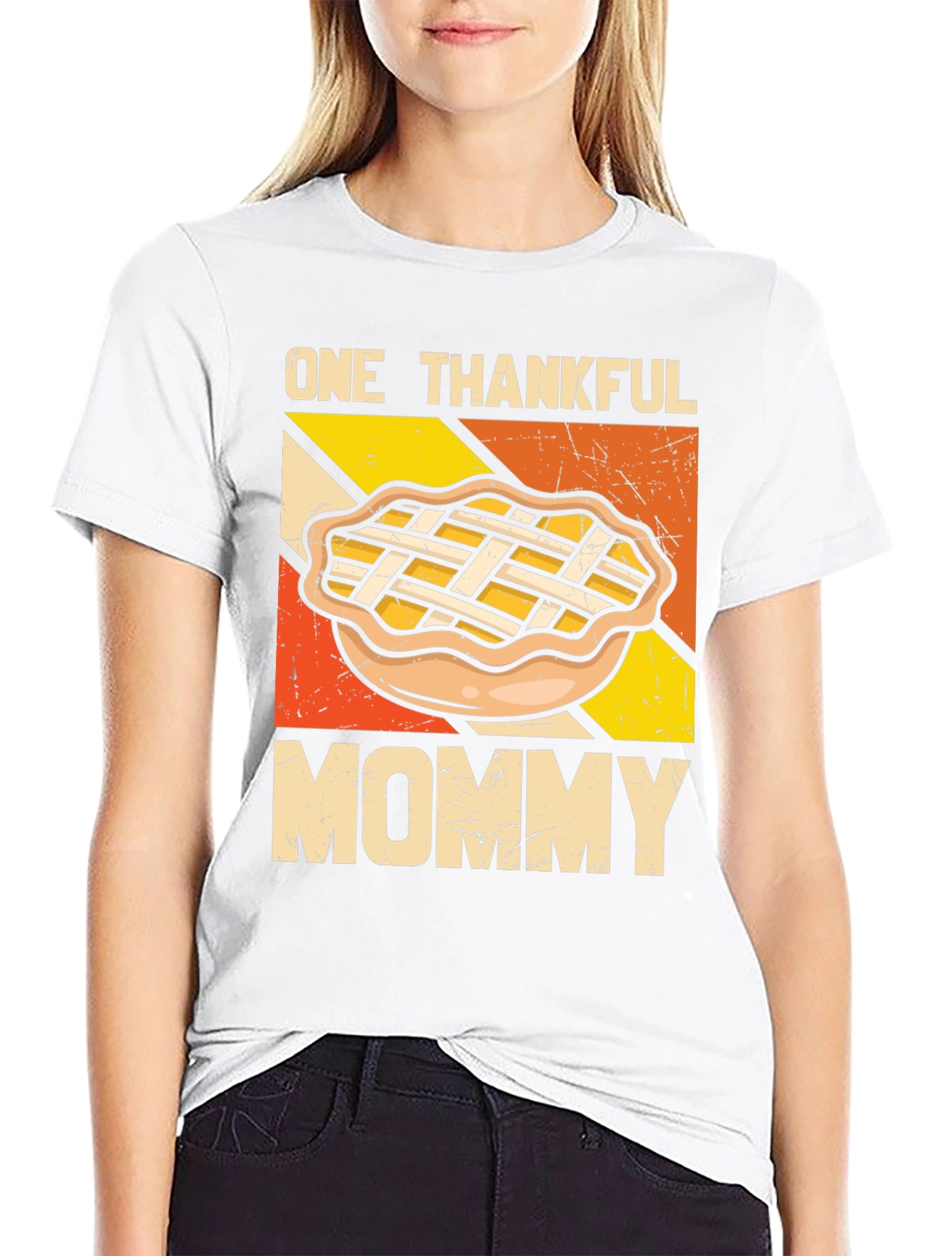 One Thankful Mommy Thanksgiving T-Shirt