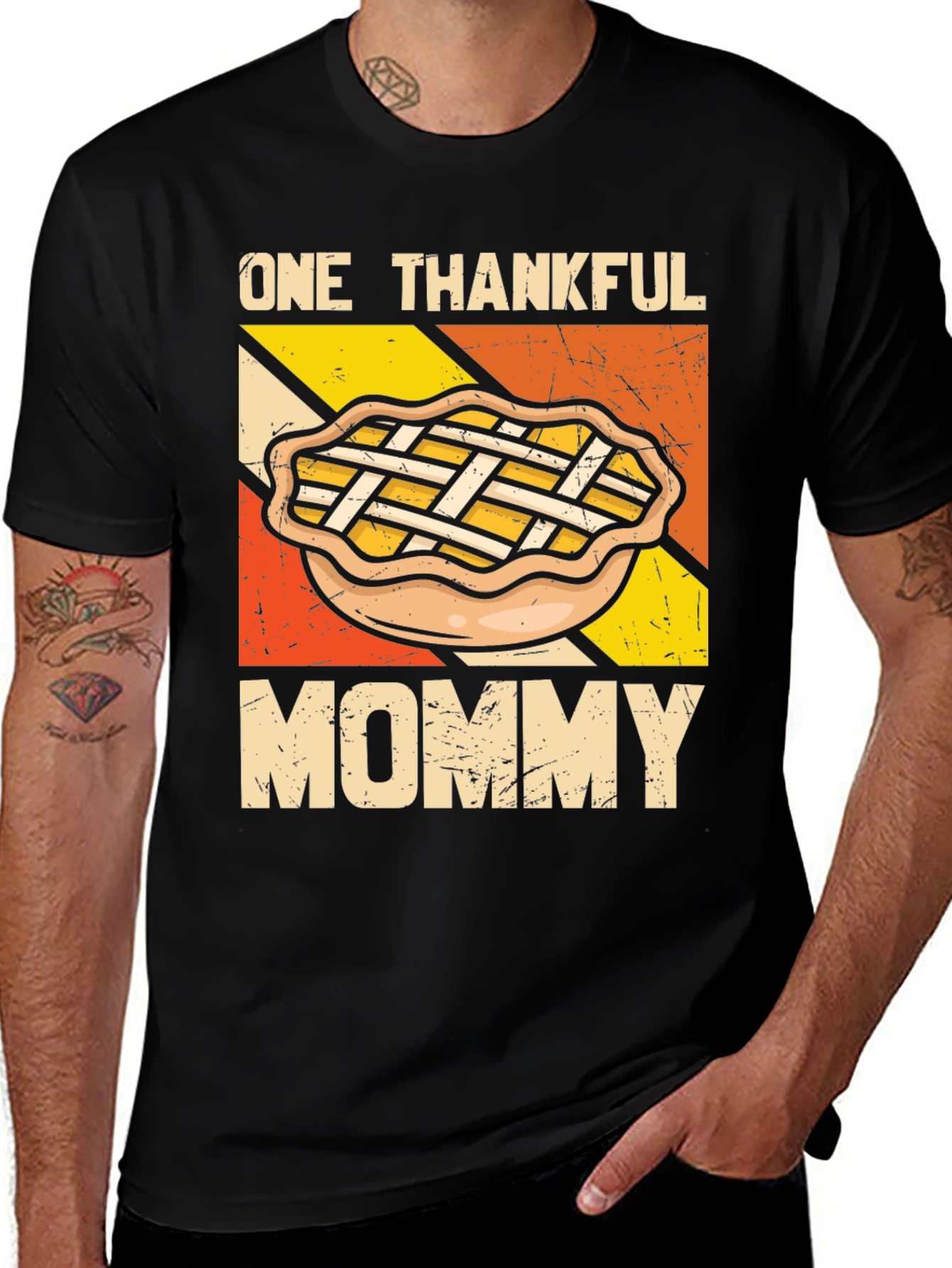 One Thankful Mommy Thanksgiving T-Shirt