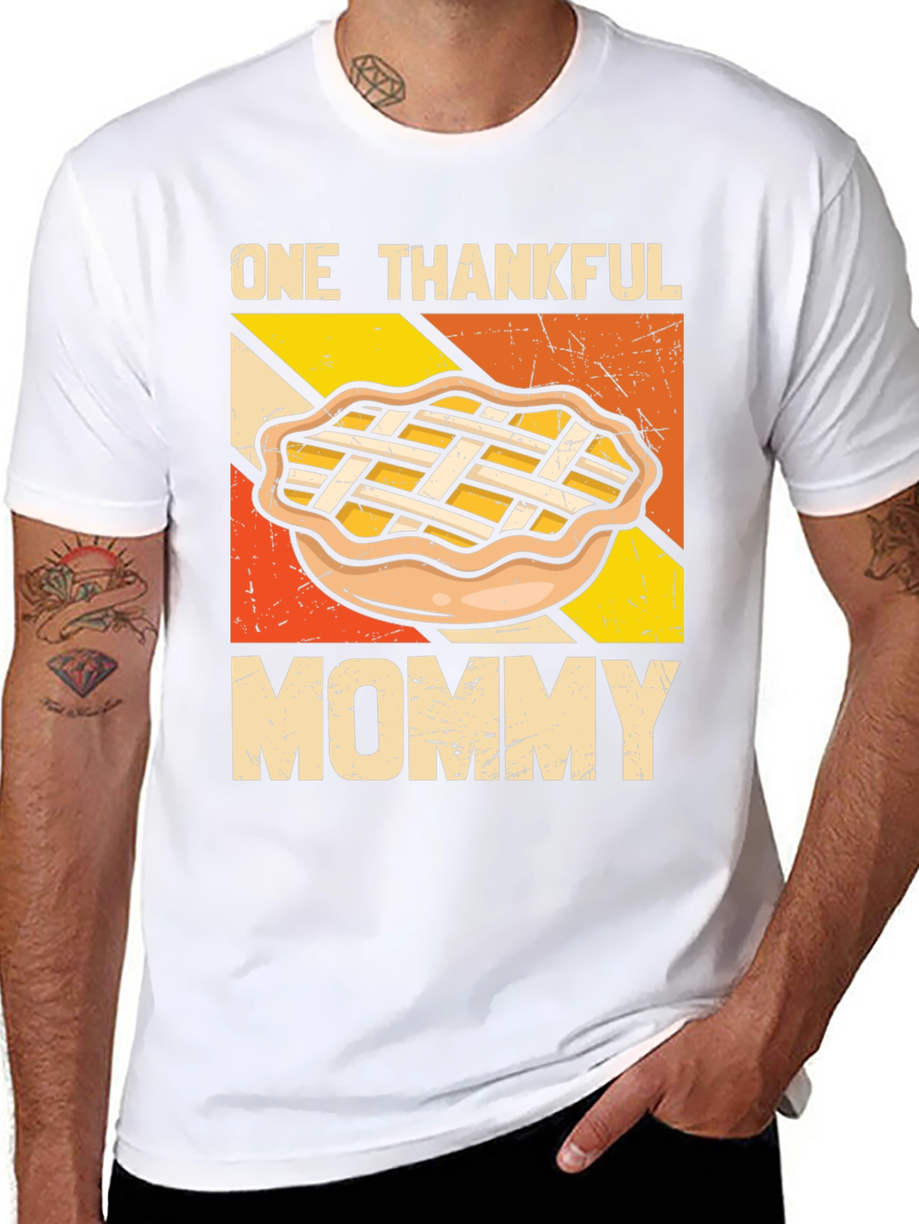 One Thankful Mommy Thanksgiving T-Shirt