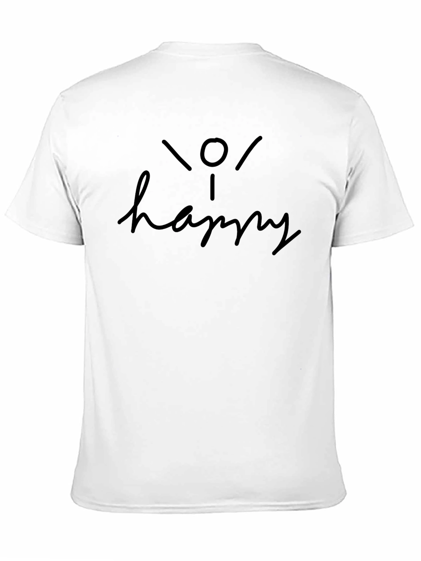 Happy Graphic T-Shirt - Casual Comfort