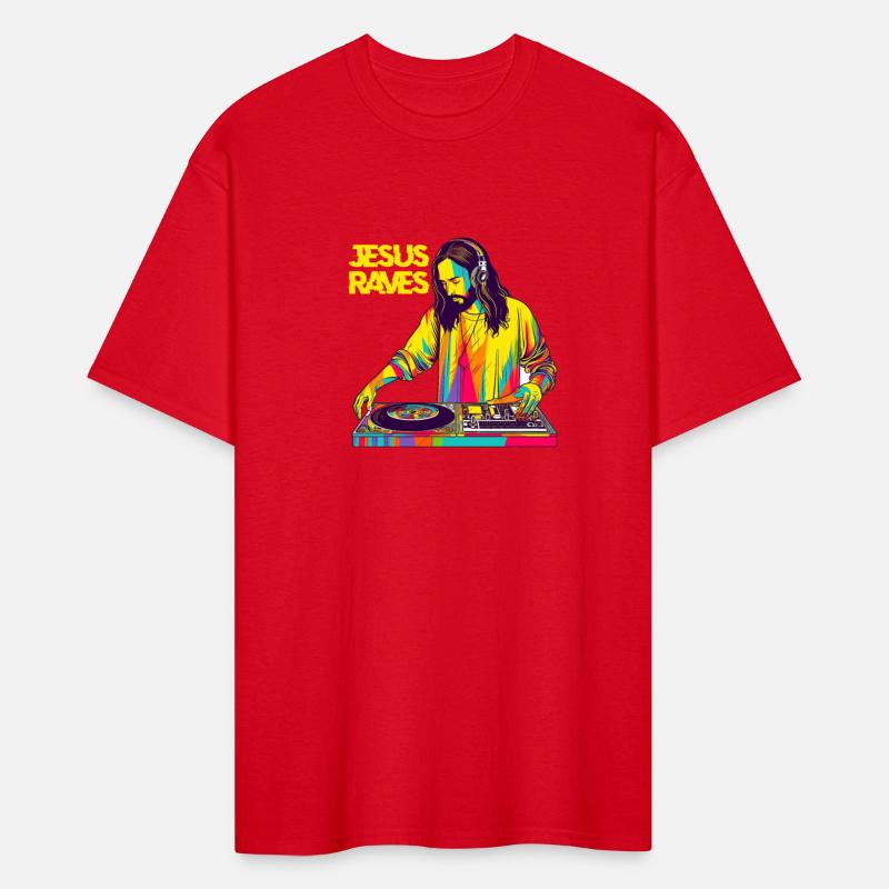 Jesus Raves DJ Rave Techno EDM Party Festival