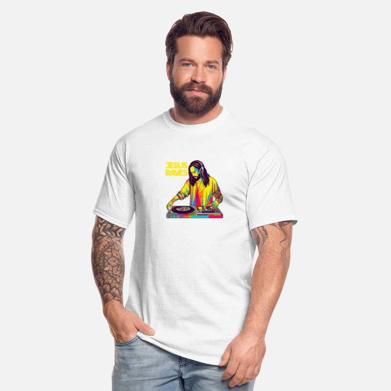Jesus Raves DJ Rave Techno EDM Party Festival