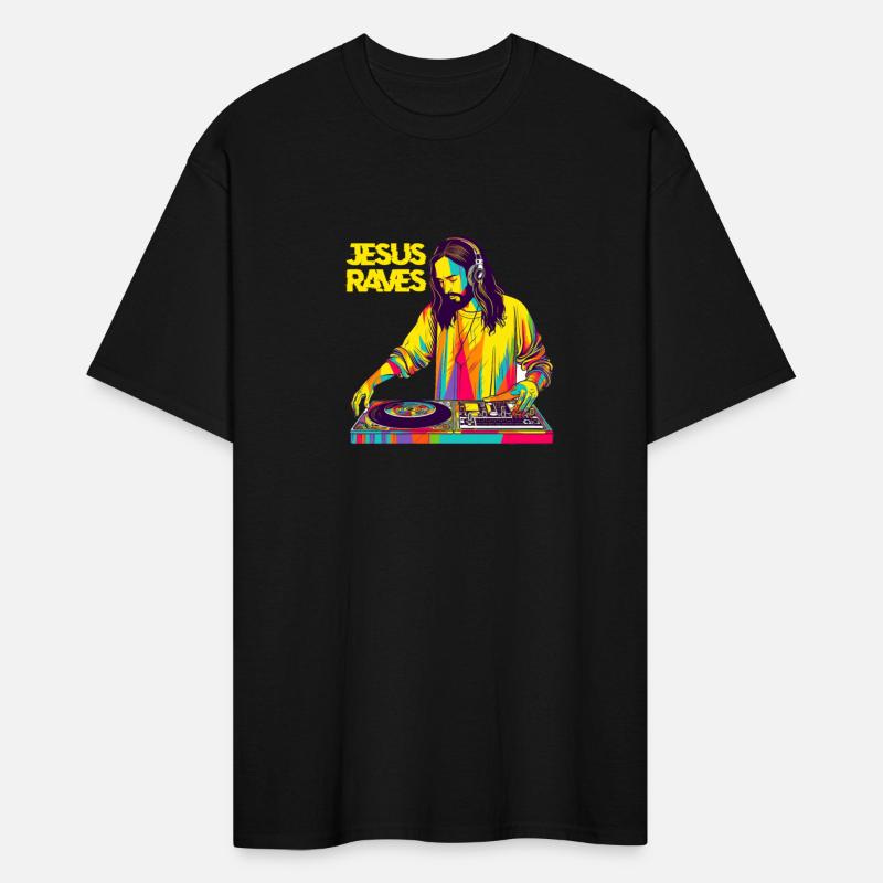 Jesus Raves DJ Rave Techno EDM Party Festival