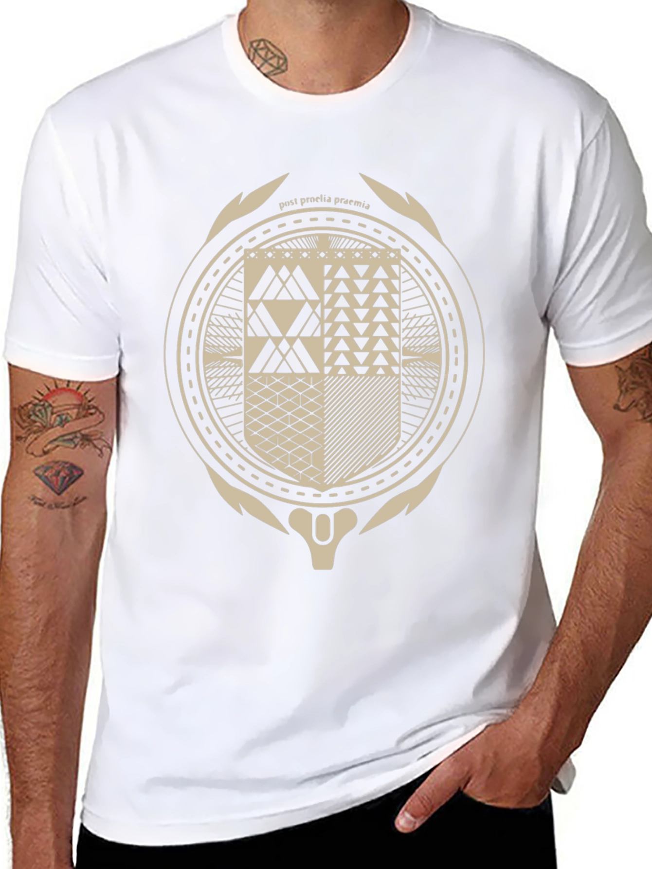 Abstract Geometric Graphic Tee