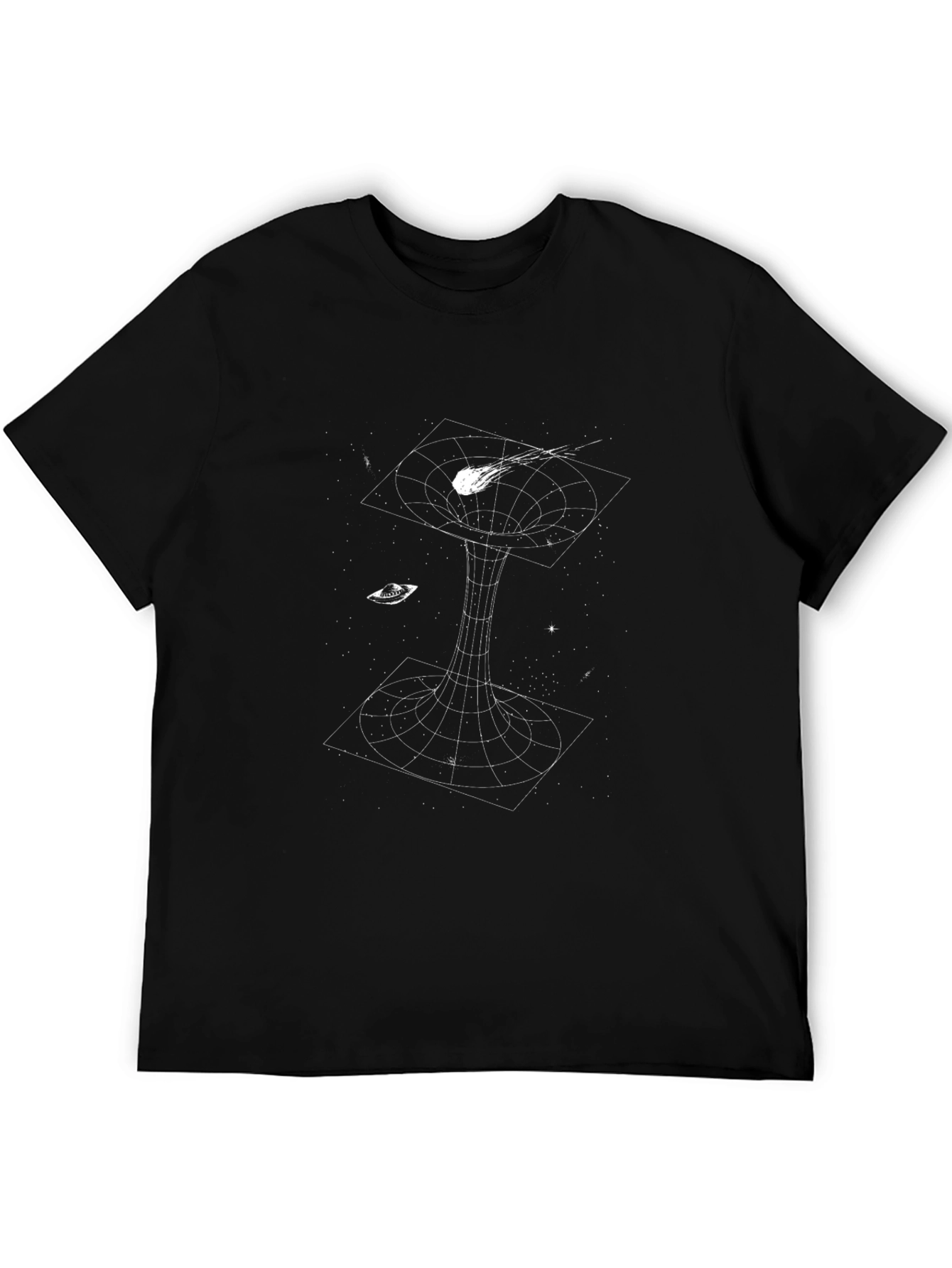 Cosmic Black Hole Graphic T-Shirt
