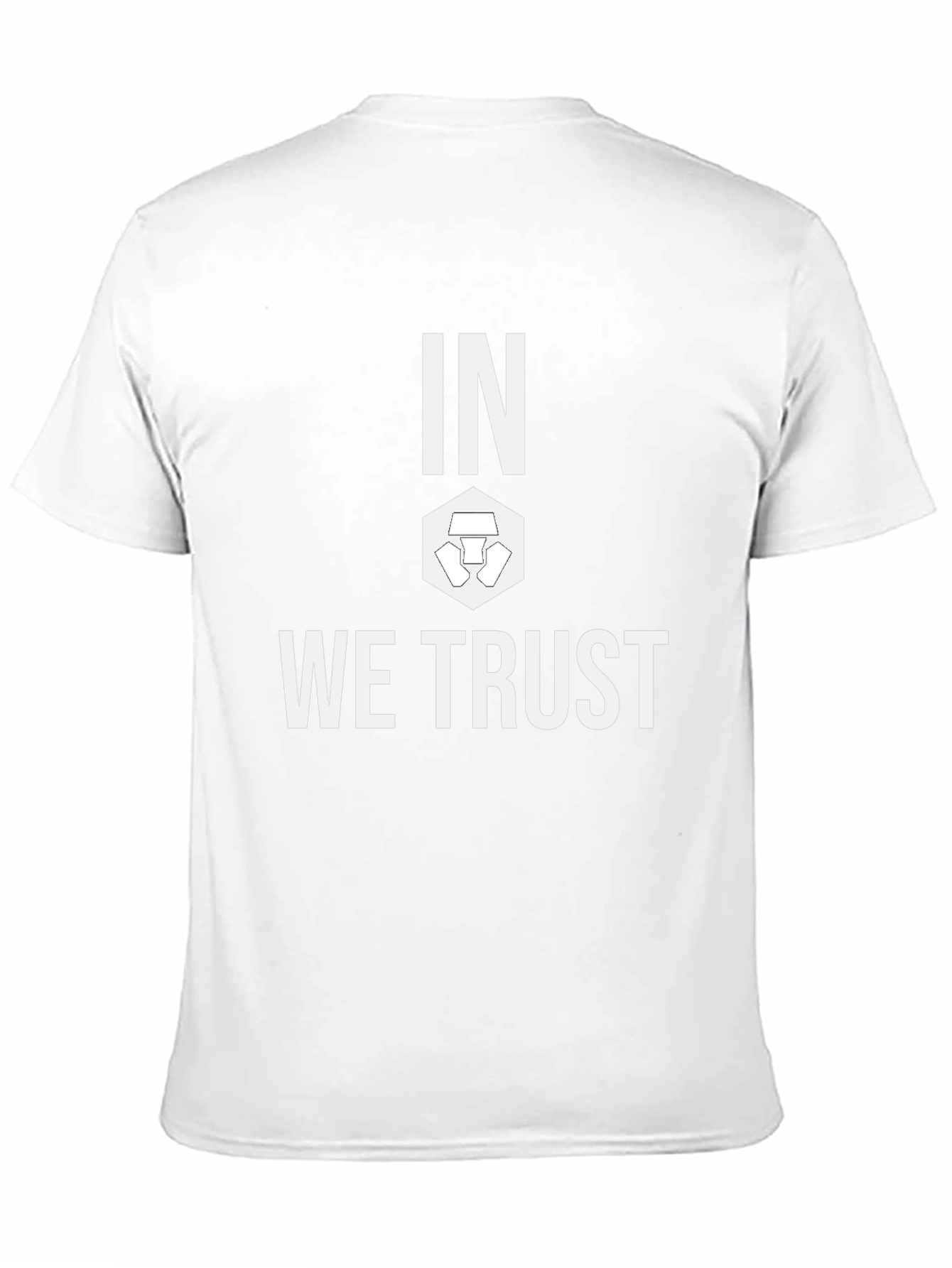 In Crypto We Trust Black T-Shirt