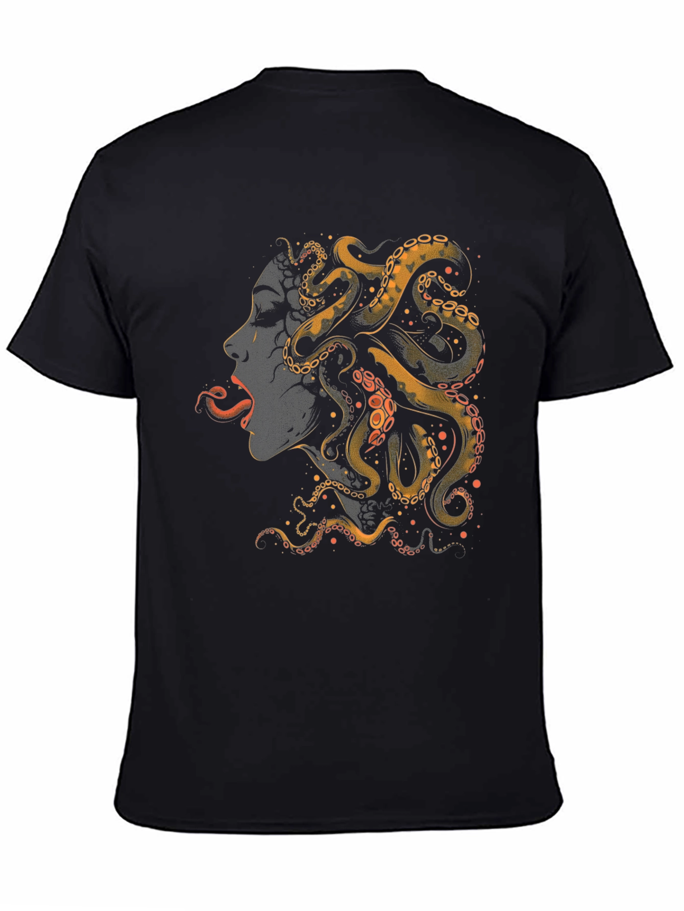 Octopus Haired Woman Graphic Tee
