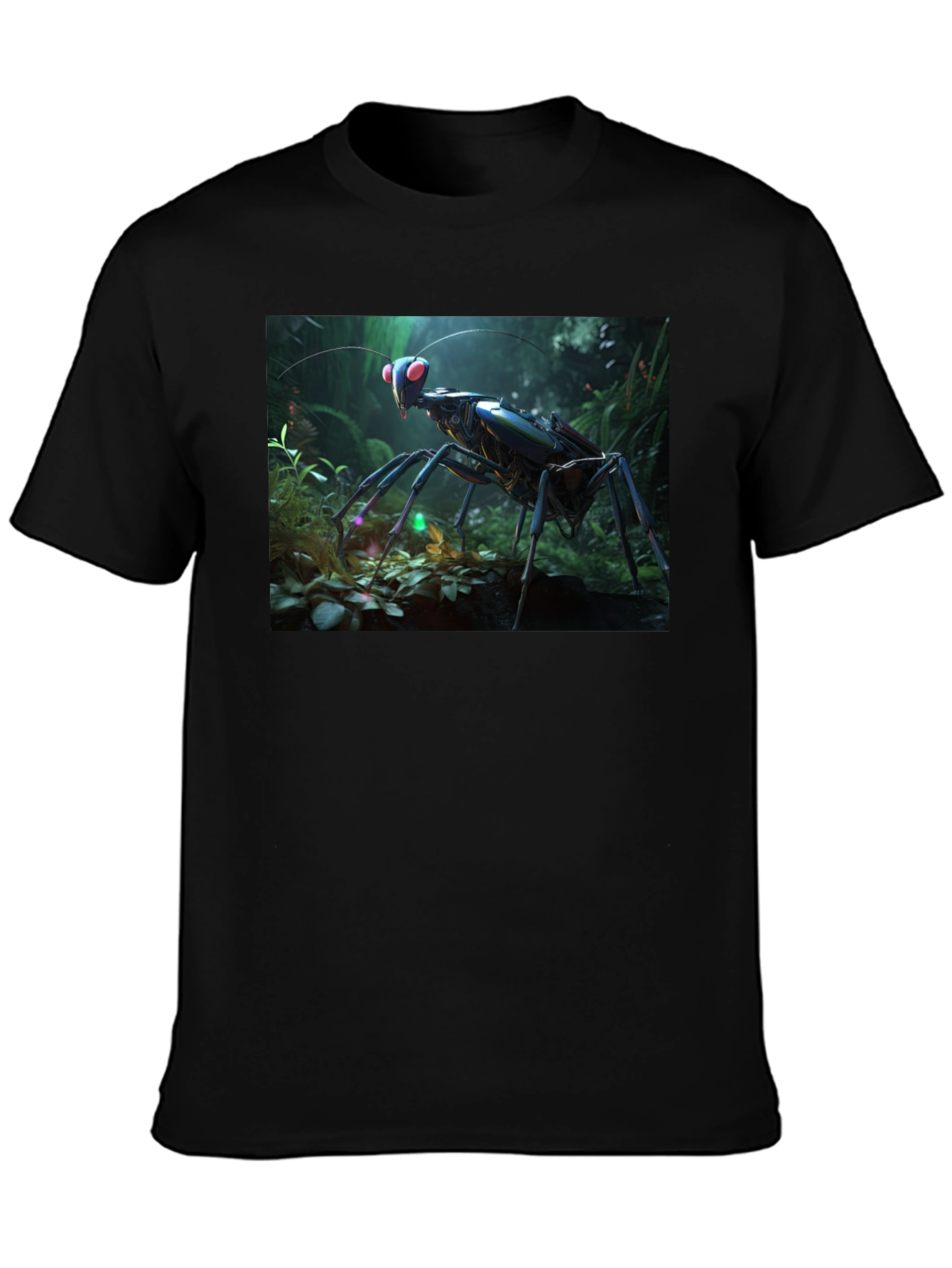 Mantis Graphic T-Shirt - Unique Insect Design