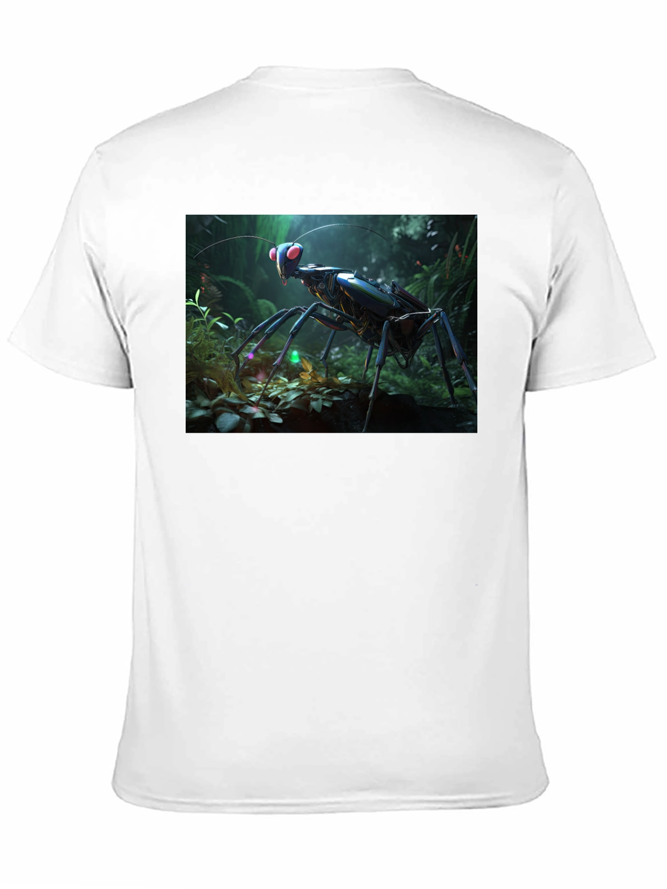 Mantis Graphic T-Shirt - Unique Insect Design