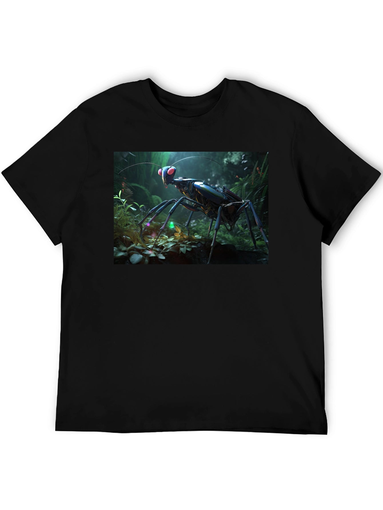 Mantis Graphic T-Shirt - Unique Insect Design