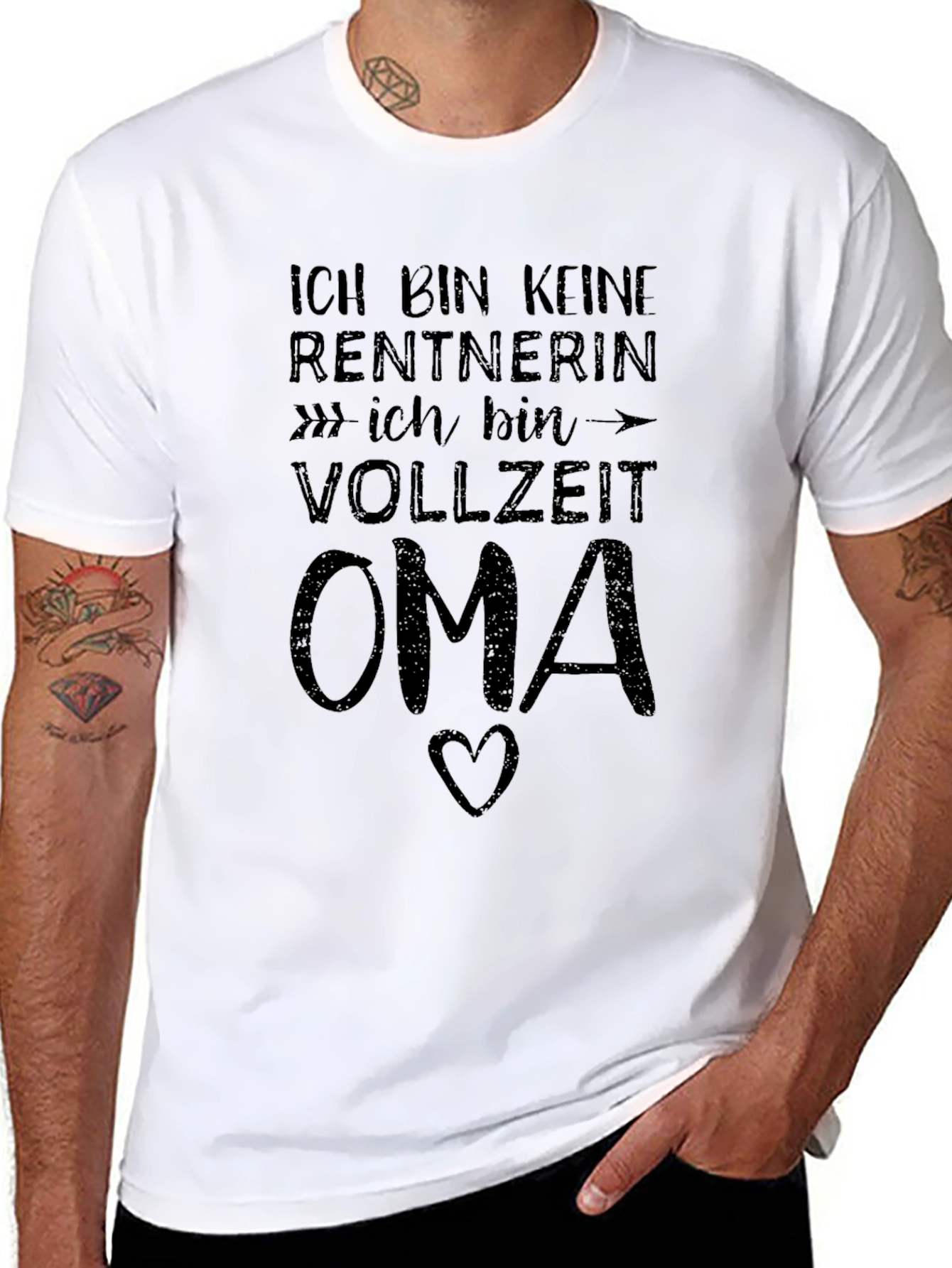 Ich Bin Keine Rentnerin Oma T-Shirt