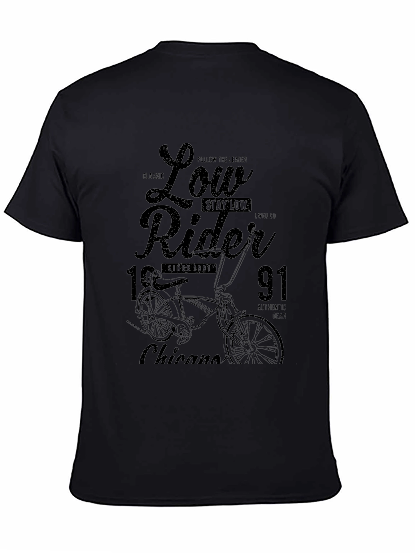 Low Rider T-Shirt - Classic Chicano Style