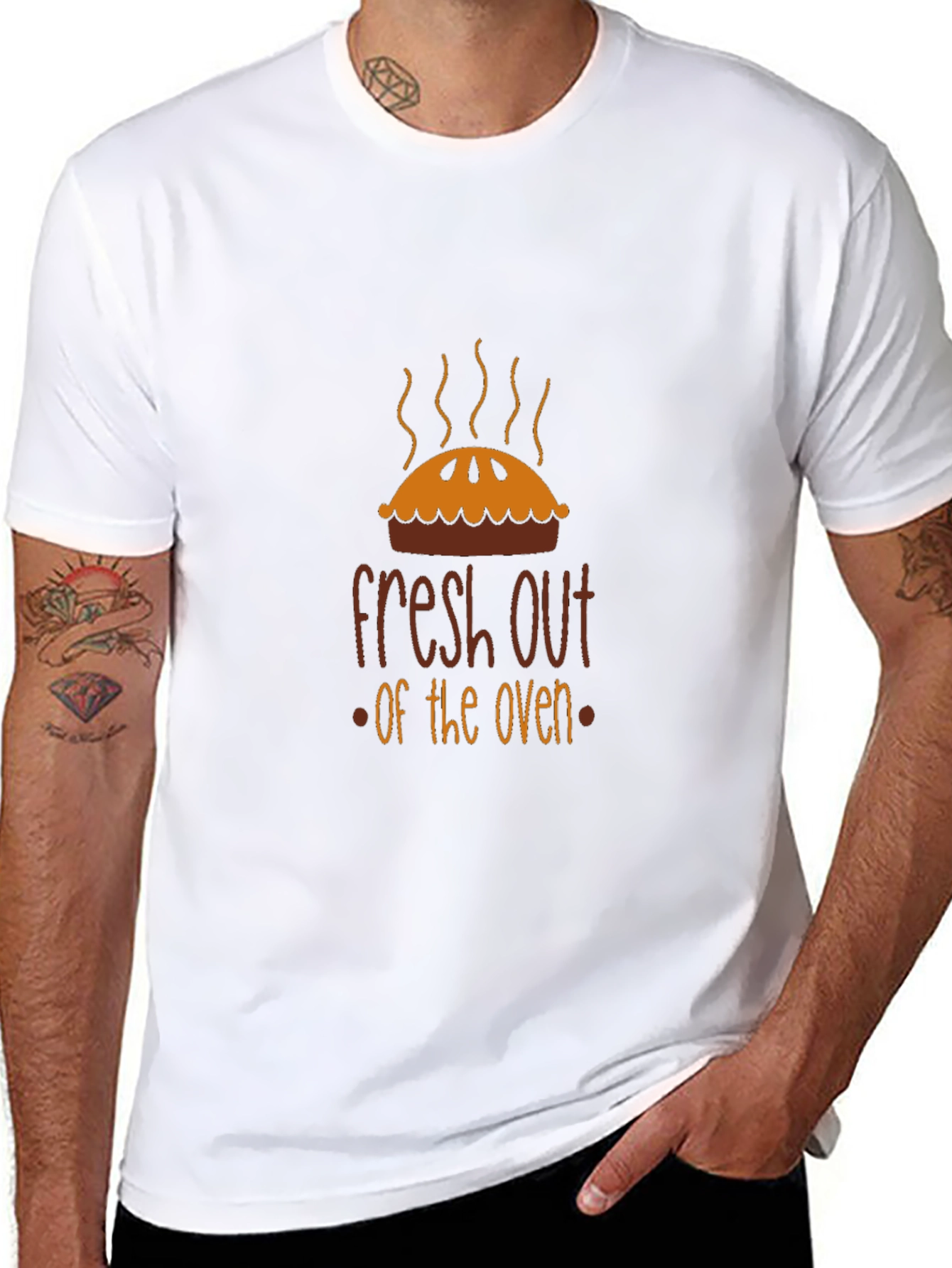 Fresh Out Of The Oven Pie Graphic T-Shirt