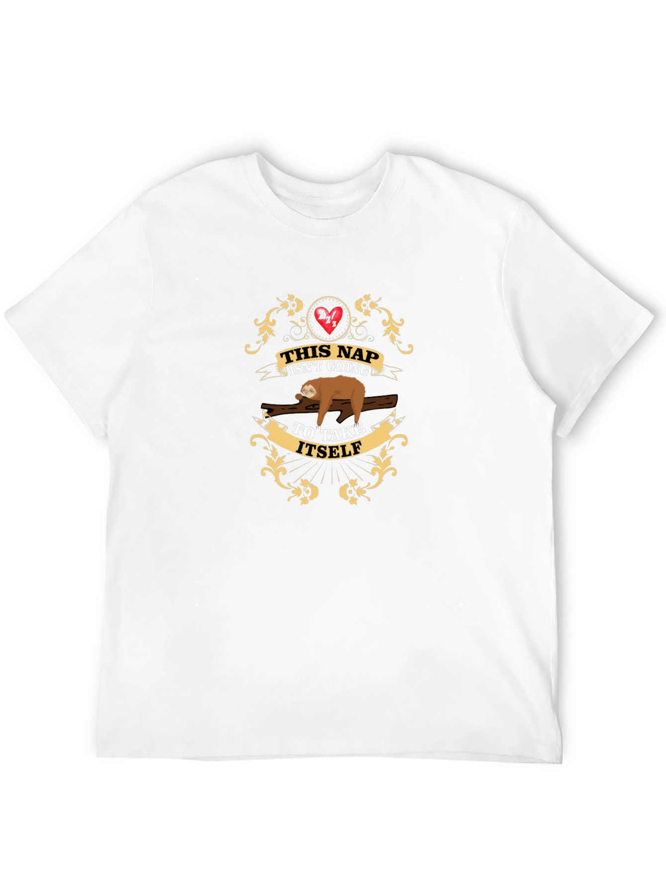 Funny Sloth Nap T-Shirt - Sleepy Animal Tee