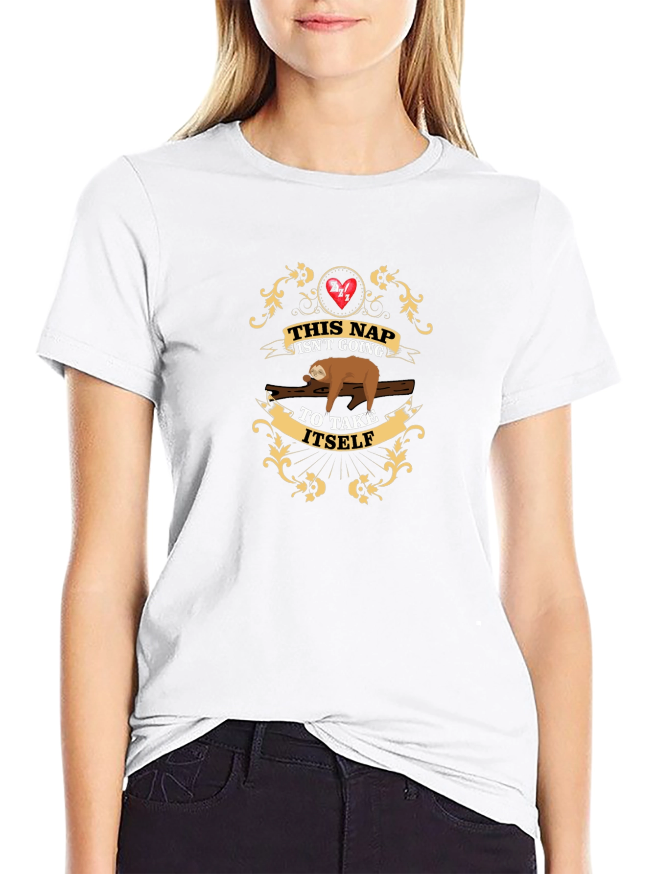 Funny Sloth Nap T-Shirt - Sleepy Animal Tee