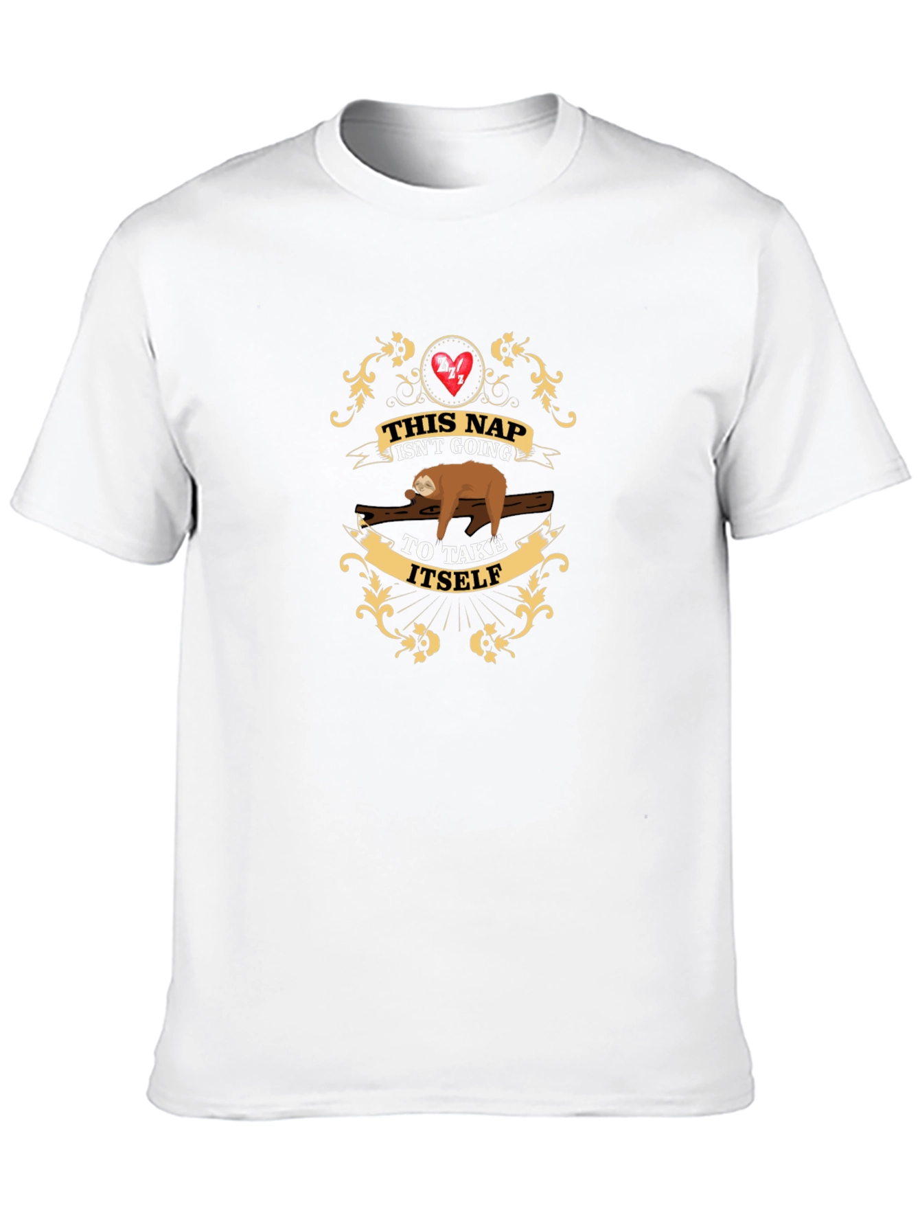 Funny Sloth Nap T-Shirt - Sleepy Animal Tee