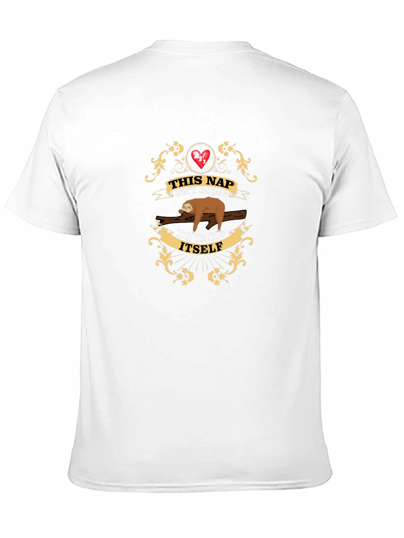 Funny Sloth Nap T-Shirt - Sleepy Animal Tee