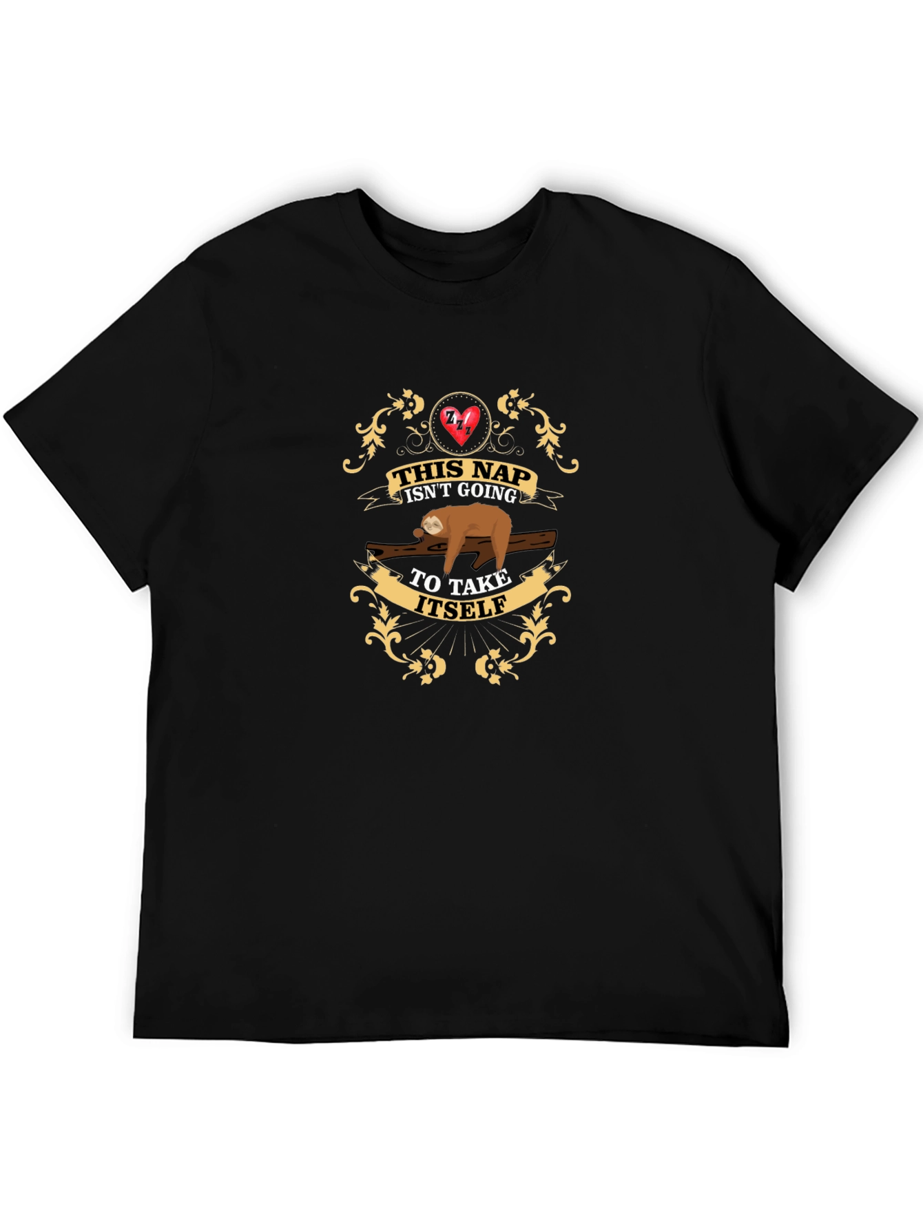 Funny Sloth Nap T-Shirt - Sleepy Animal Tee