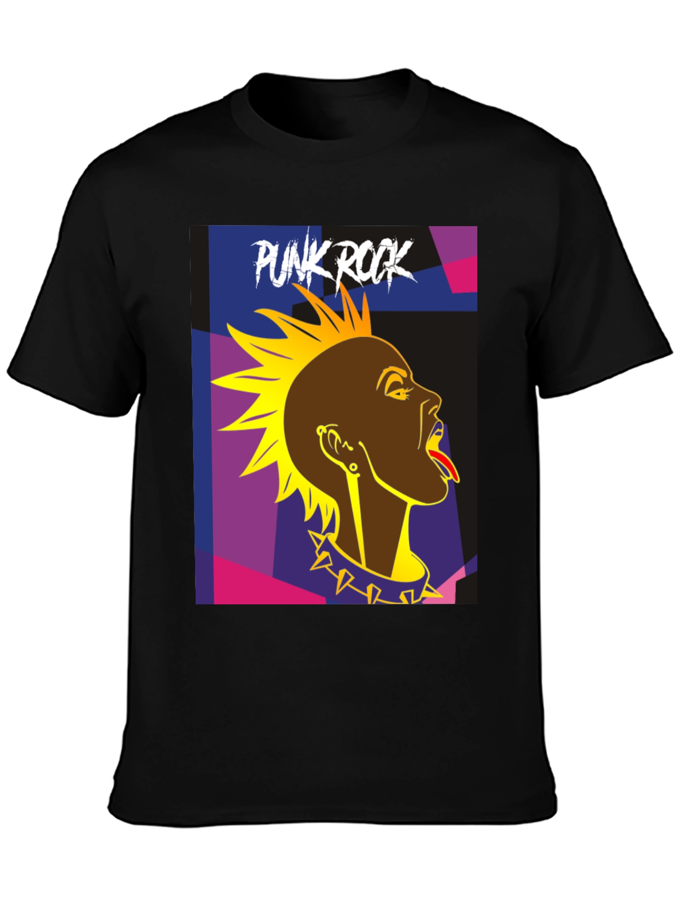 Punk Rock Graphic T-Shirt - Edgy Style