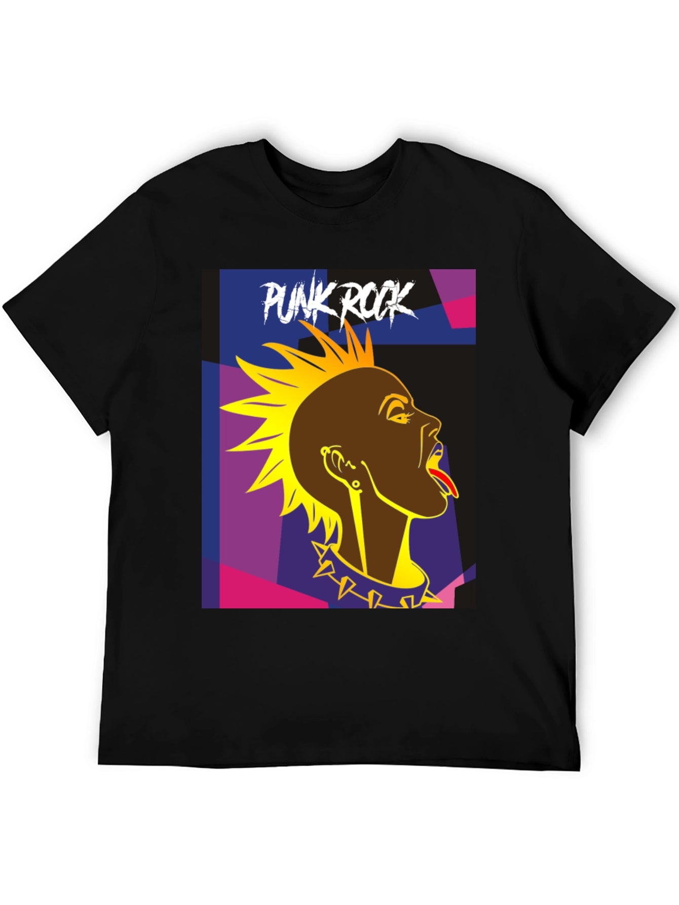 Punk Rock Graphic T-Shirt - Edgy Style