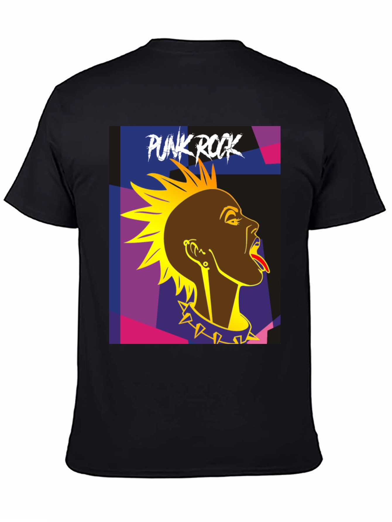 Punk Rock Graphic T-Shirt - Edgy Style