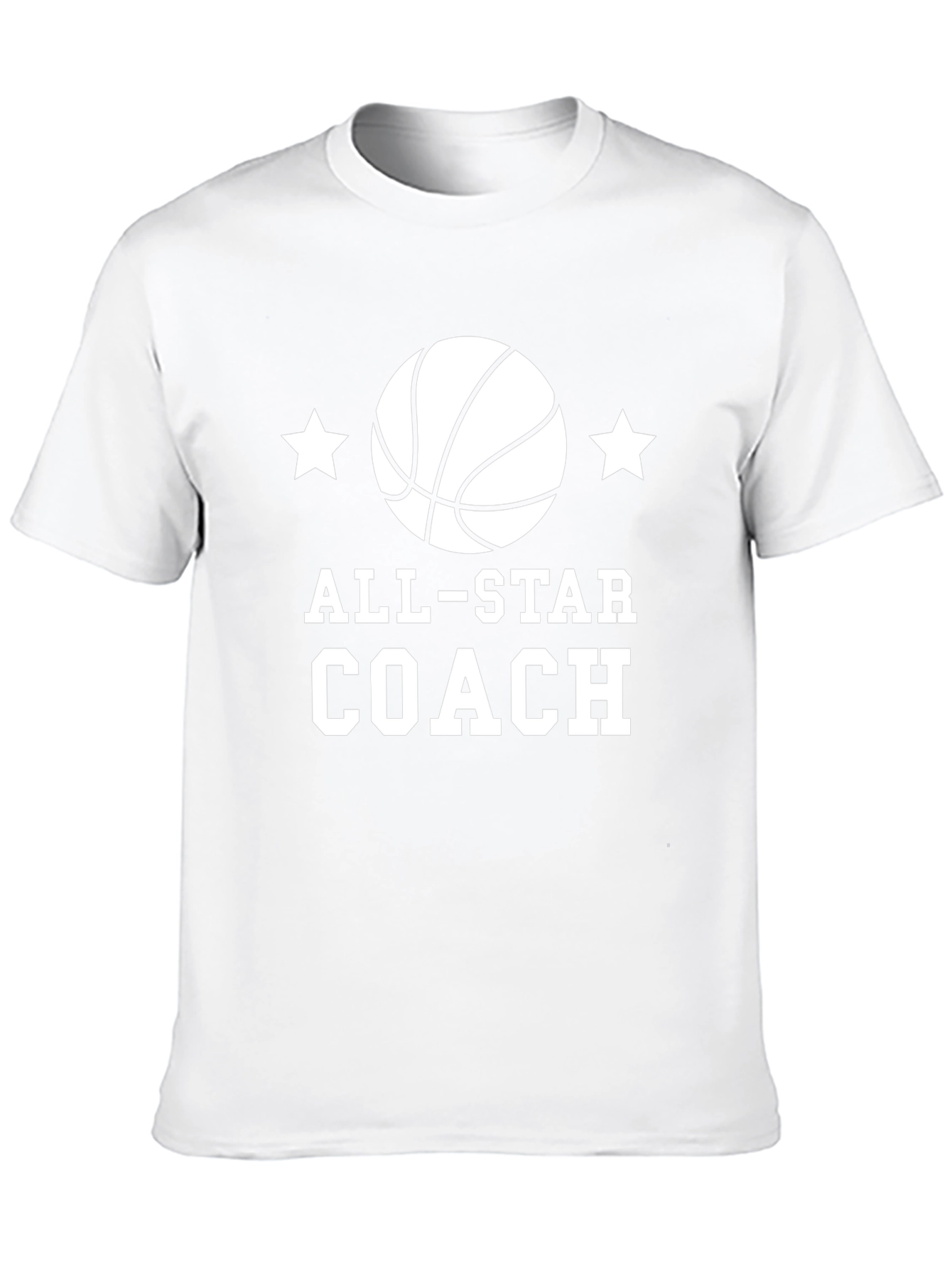 All-Star Coach Basketball Graphic T-Shirt