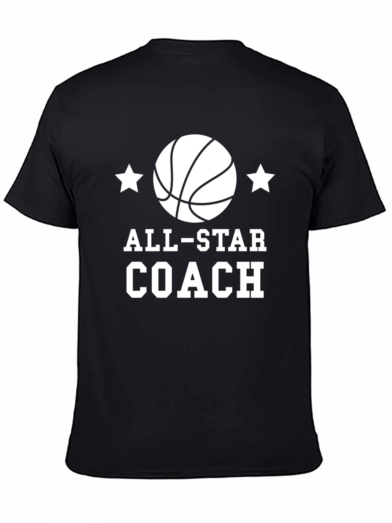 All-Star Coach Basketball Graphic T-Shirt
