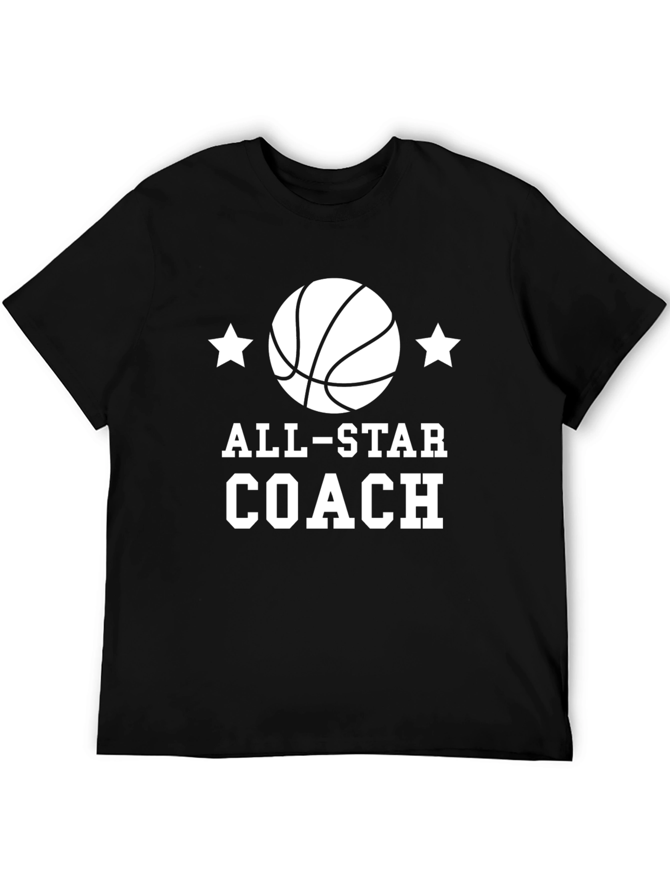 All-Star Coach Basketball Graphic T-Shirt