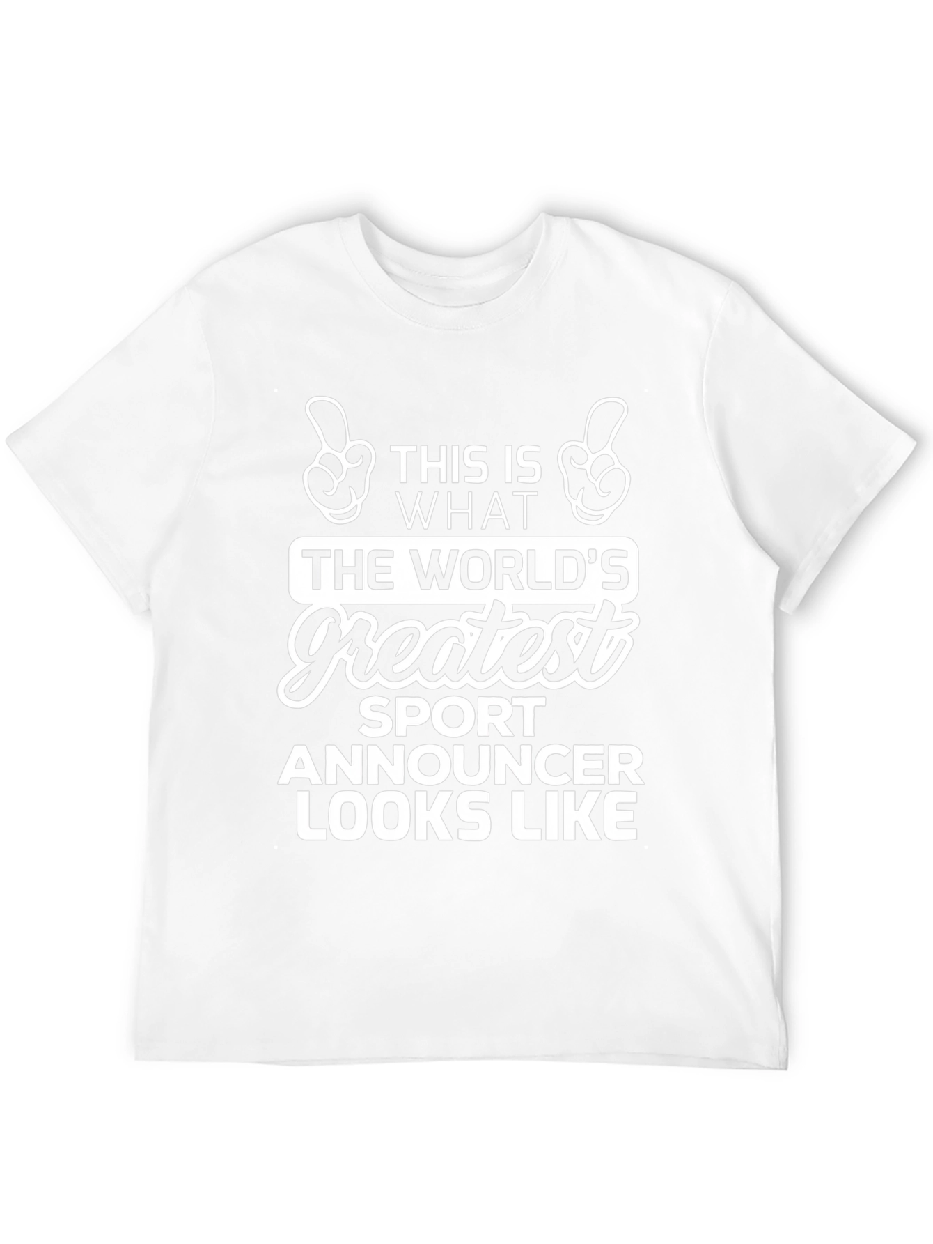 Worlds Greatest Sport Announcer T-Shirt