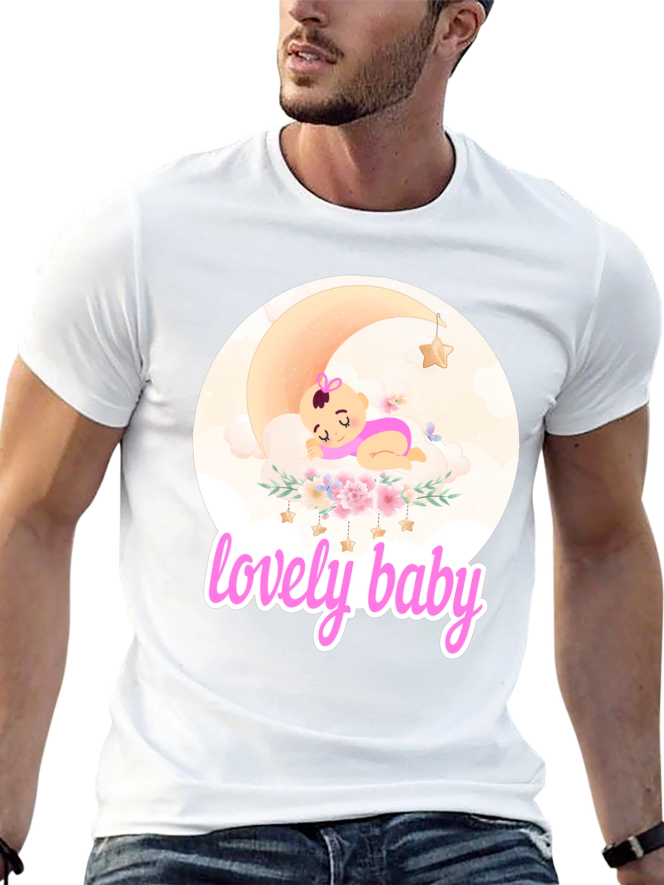 Lovely Baby Graphic Tee - Cute & Comfy