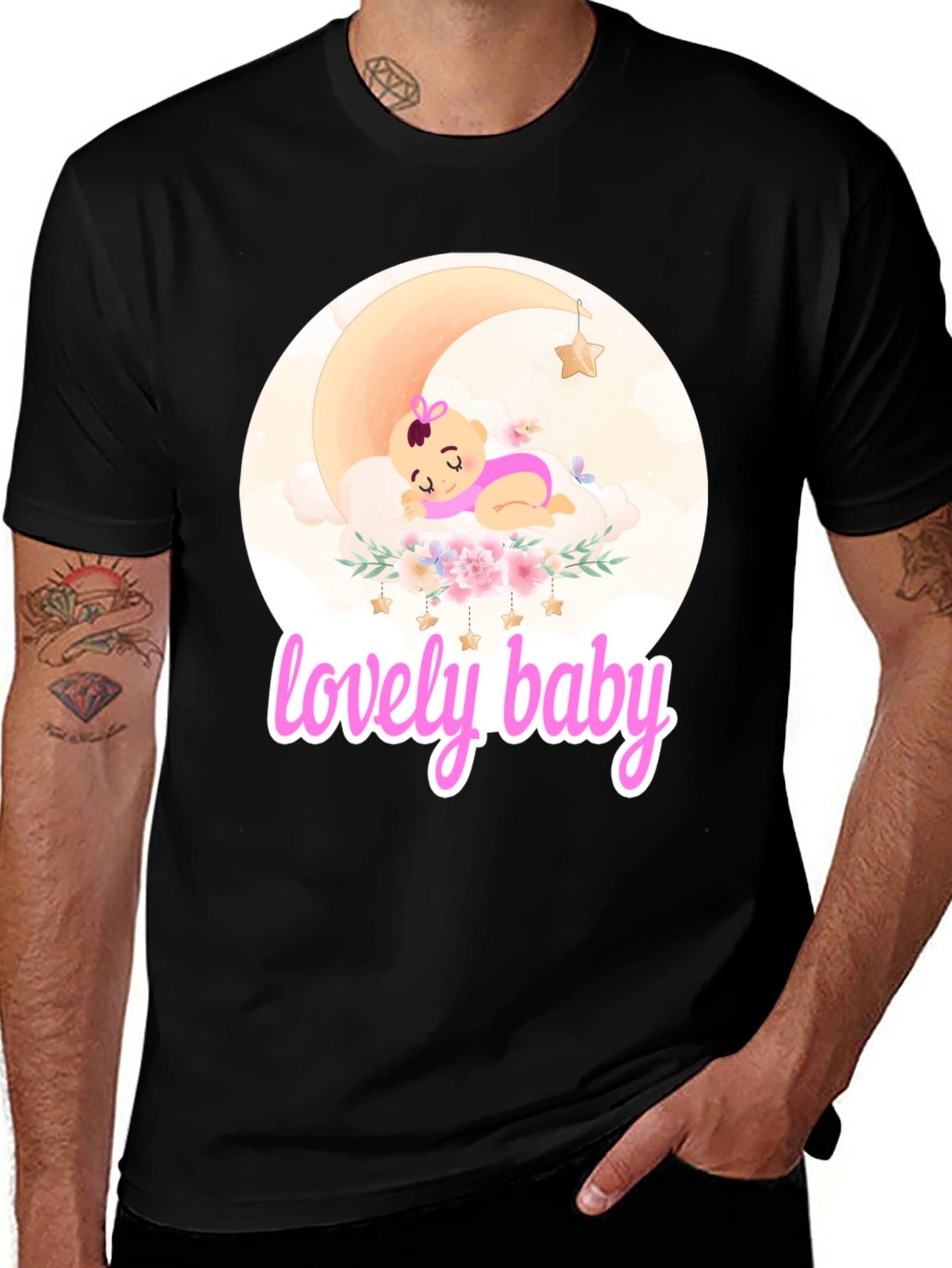 Lovely Baby Graphic Tee - Cute & Comfy