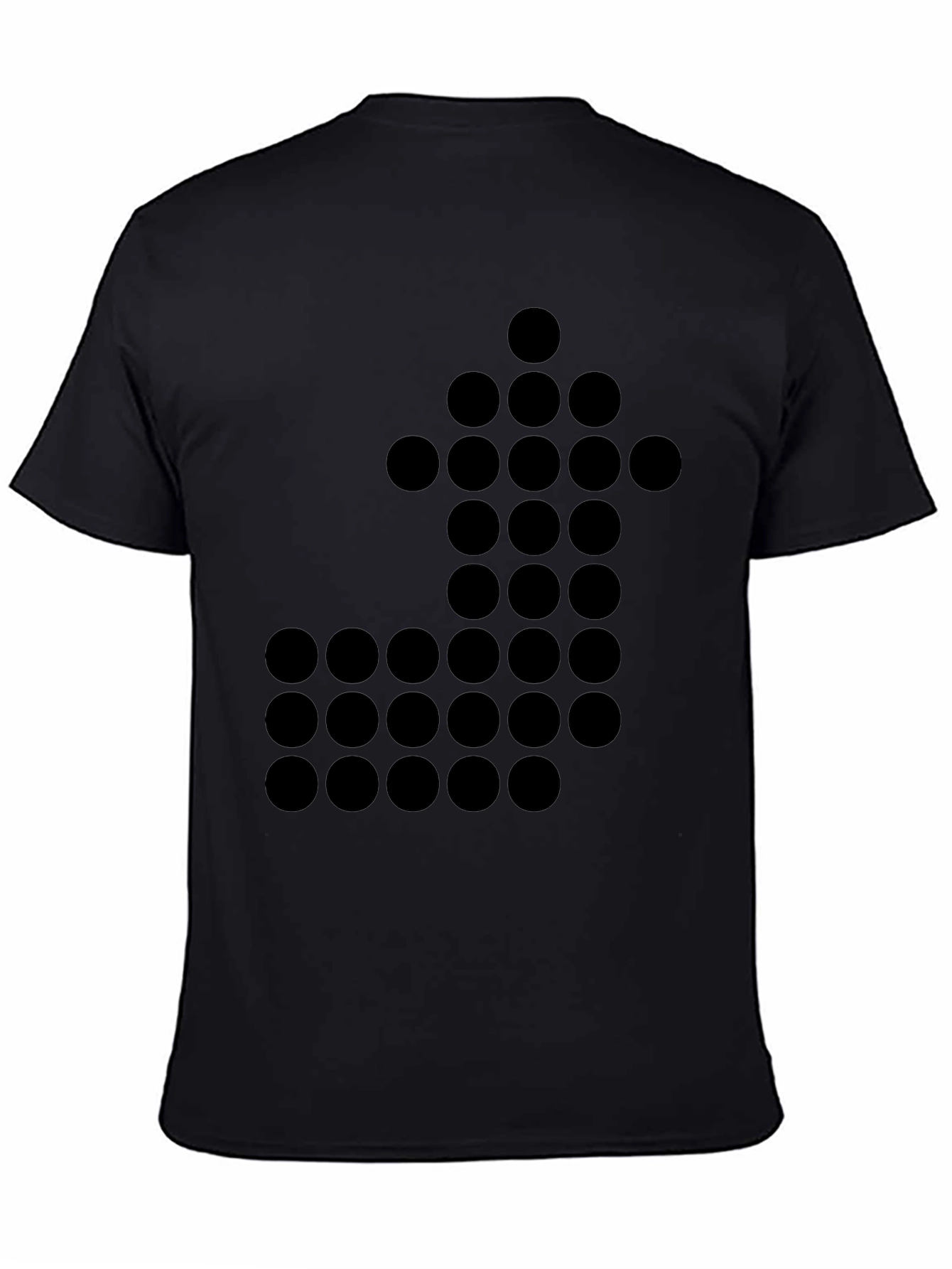 Retro 8-Bit Arrow Black Graphic Tee