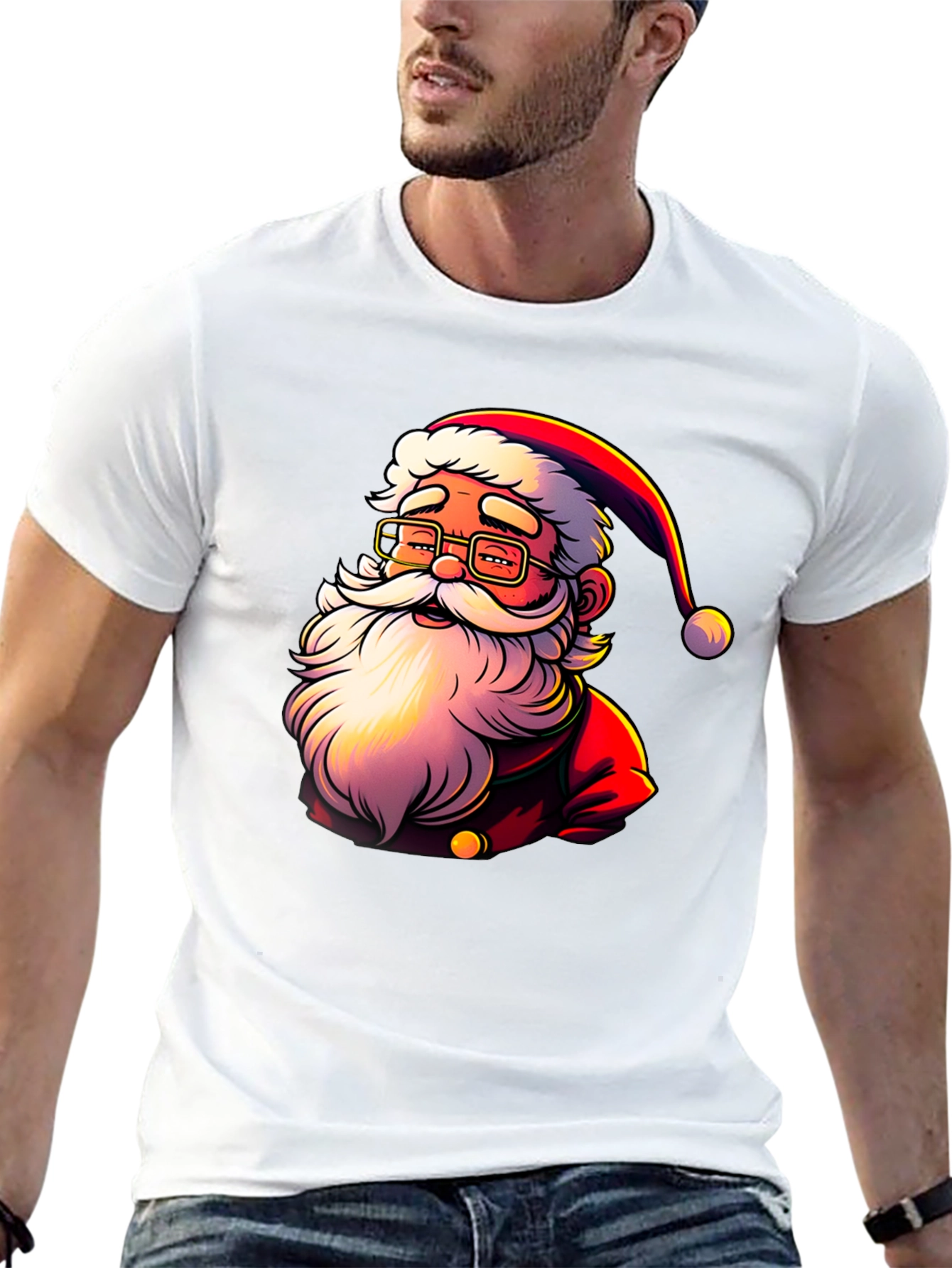 Santa Claus Graphic T-Shirt