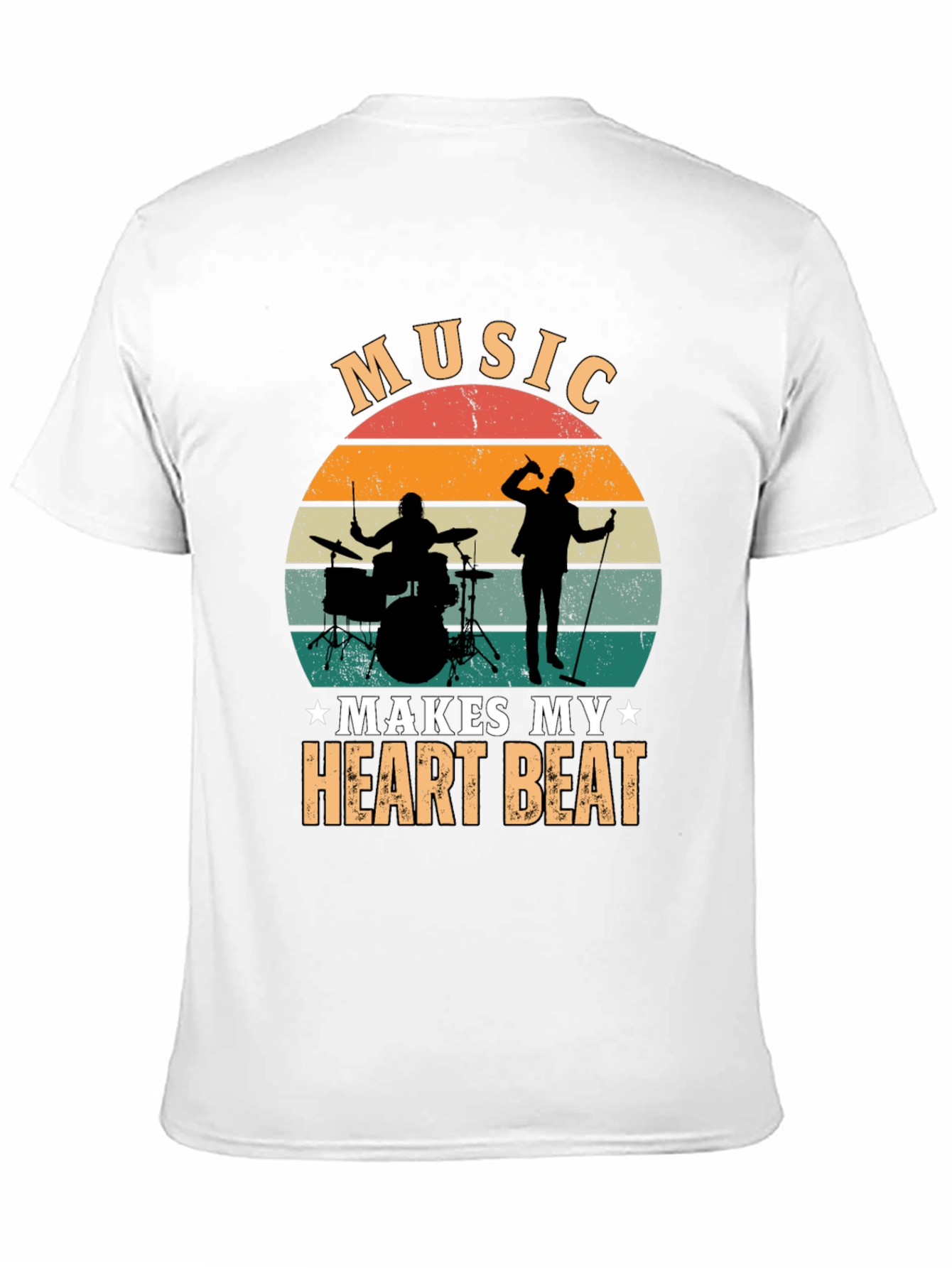 Music Makes My Heart Beat T-Shirt